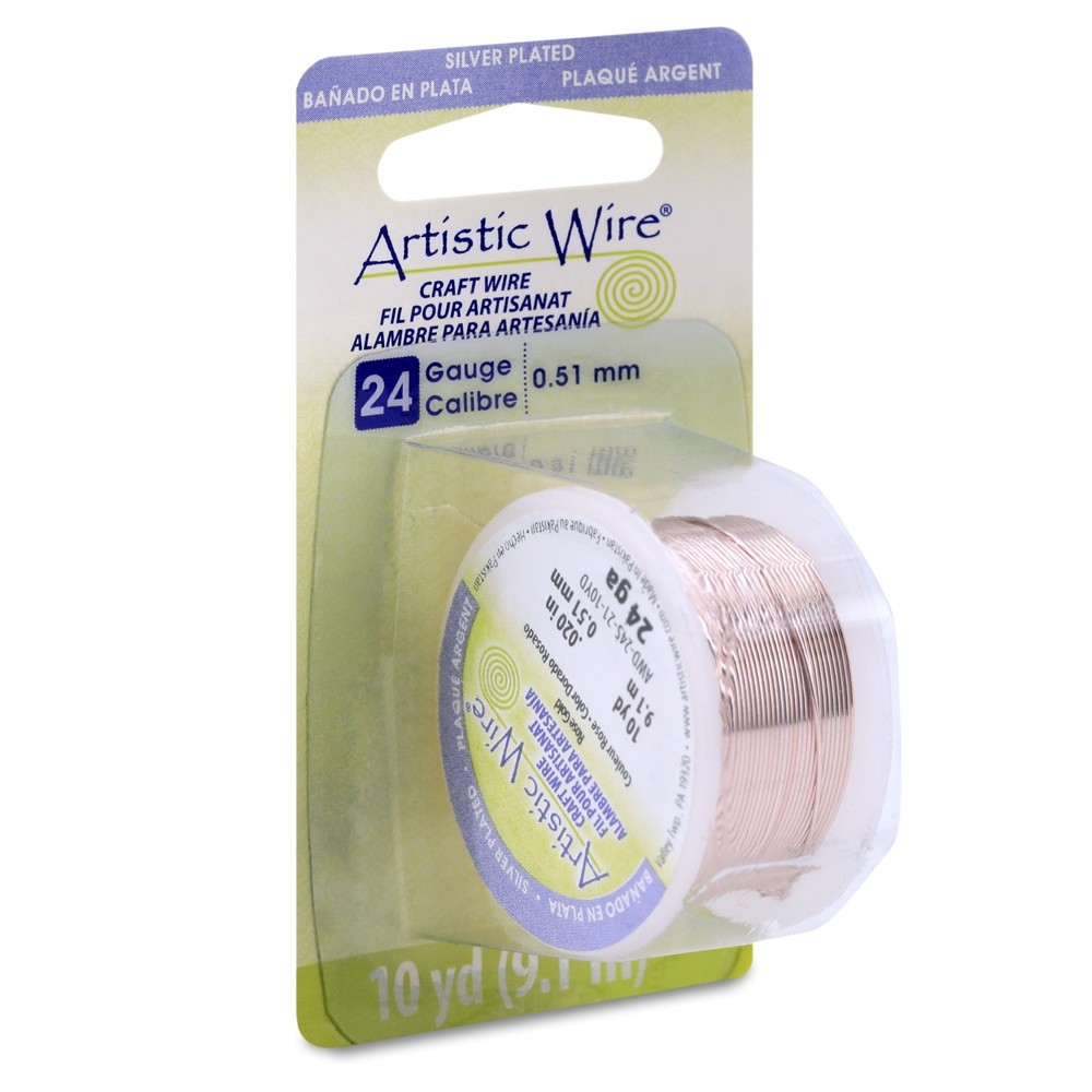 Artistic Wire 24 Gauge 10yd-Rose Gold
