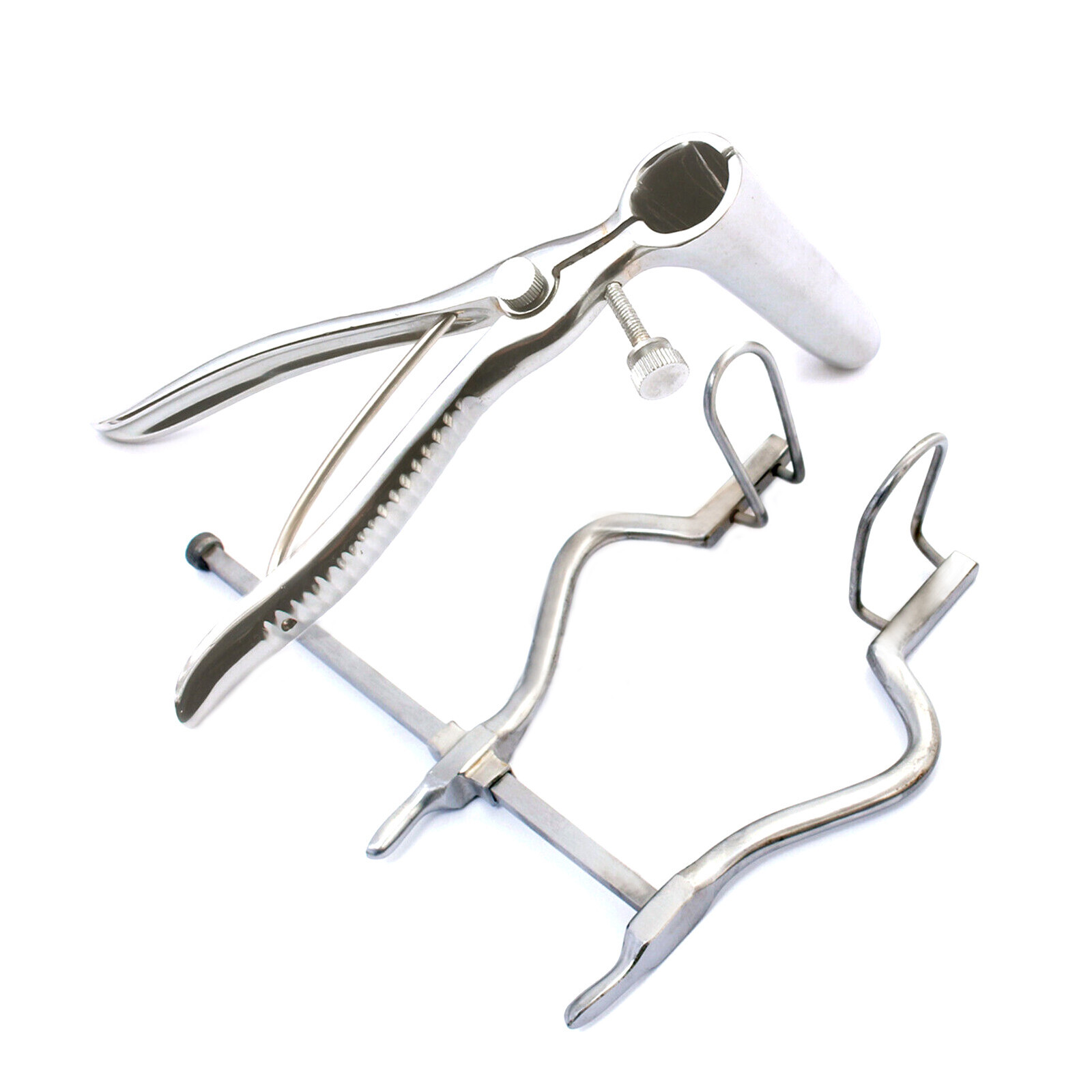 SIMS RECTAL SPECULUM & ANAL HOLE SPREADER For Anal Medical Examination, 2 Pcs