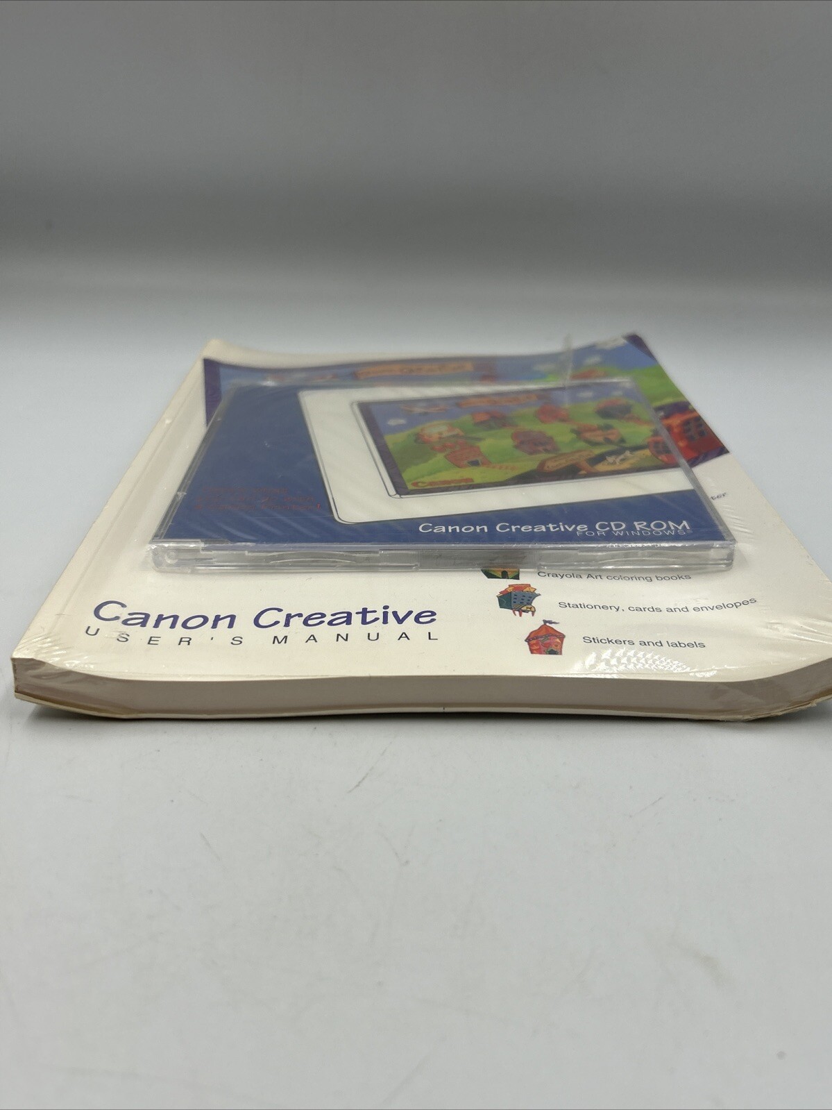 Canon Creative CD ROM For Windows Version 1.3 1995 and User's Mannual