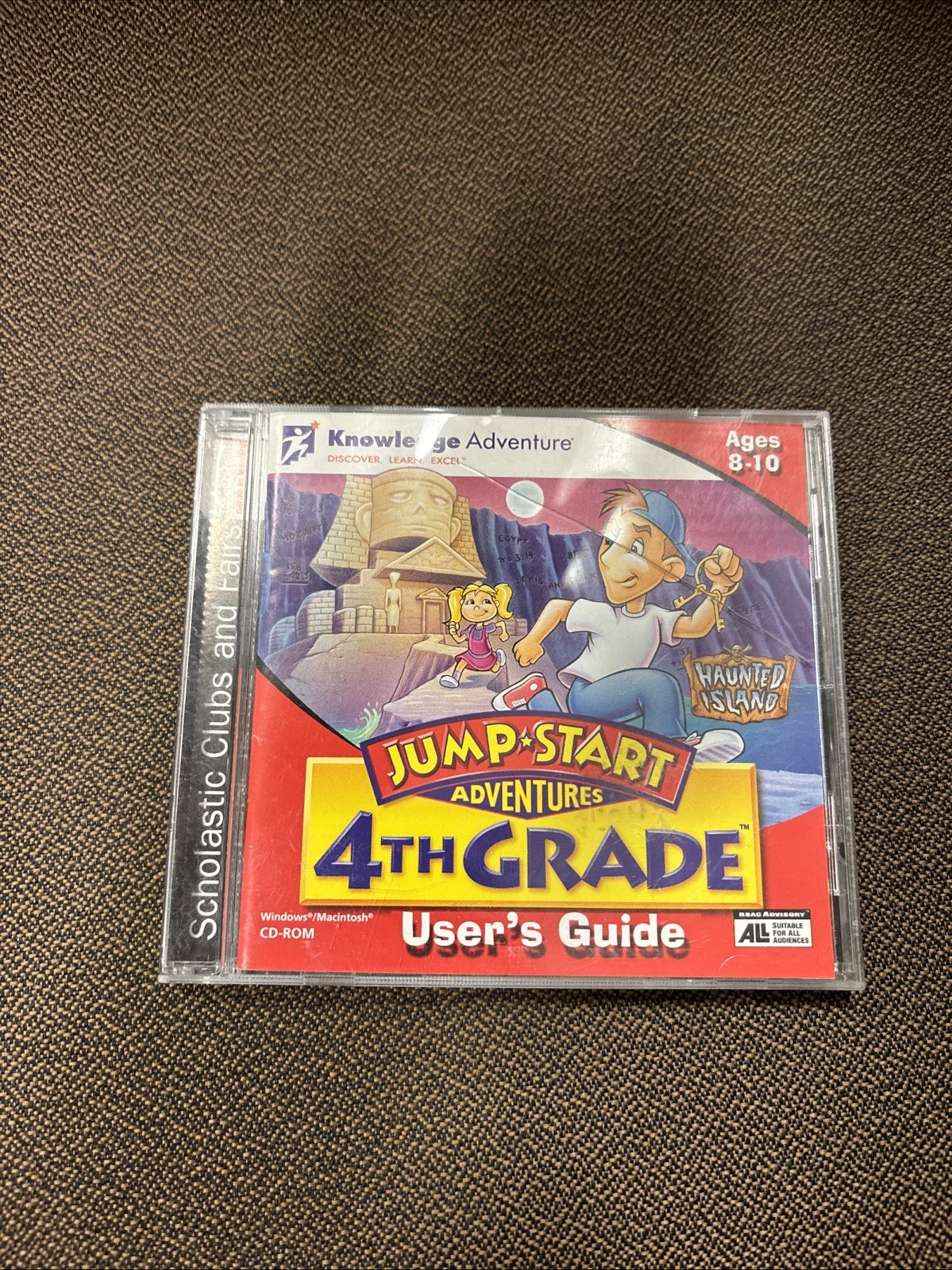 Jump Start Adventures 4th Grade PC CD-ROM Teach Age 8-10 Users Guide