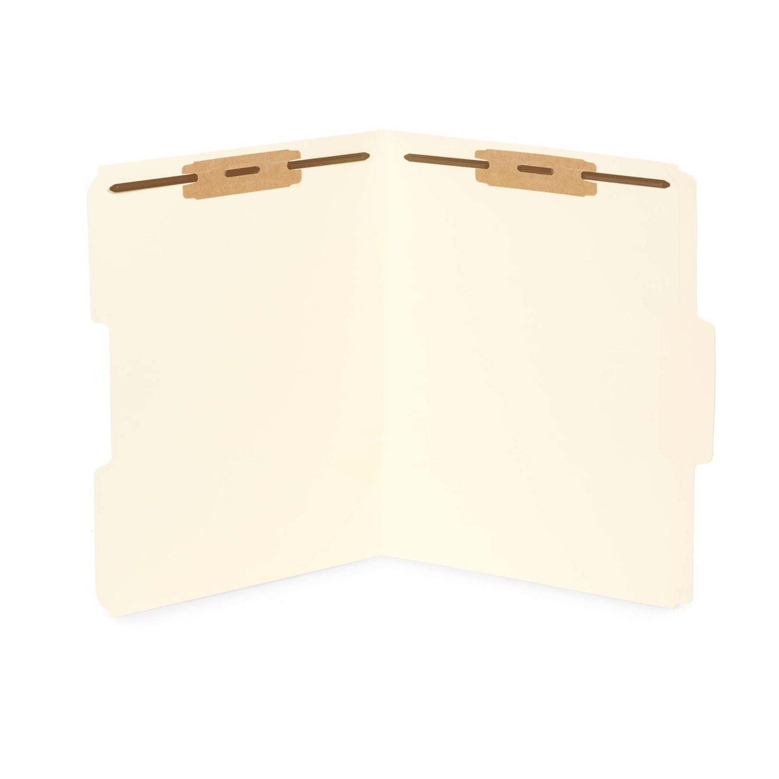 Fastener File Folders End-Tab Fastener Folders with Reinforced Tabs Letter Size