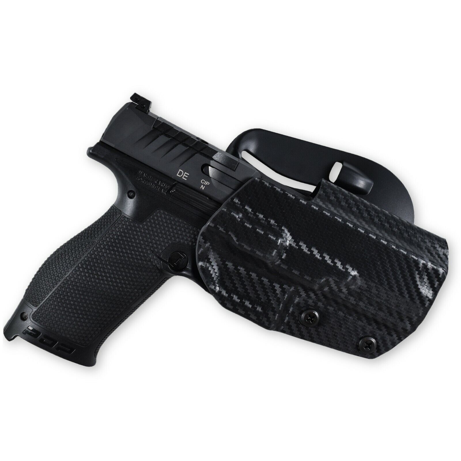WHOLEGUNS OWB Kydex Holster WALTHER PDP COMPACT/4"/4.5" - Paddle