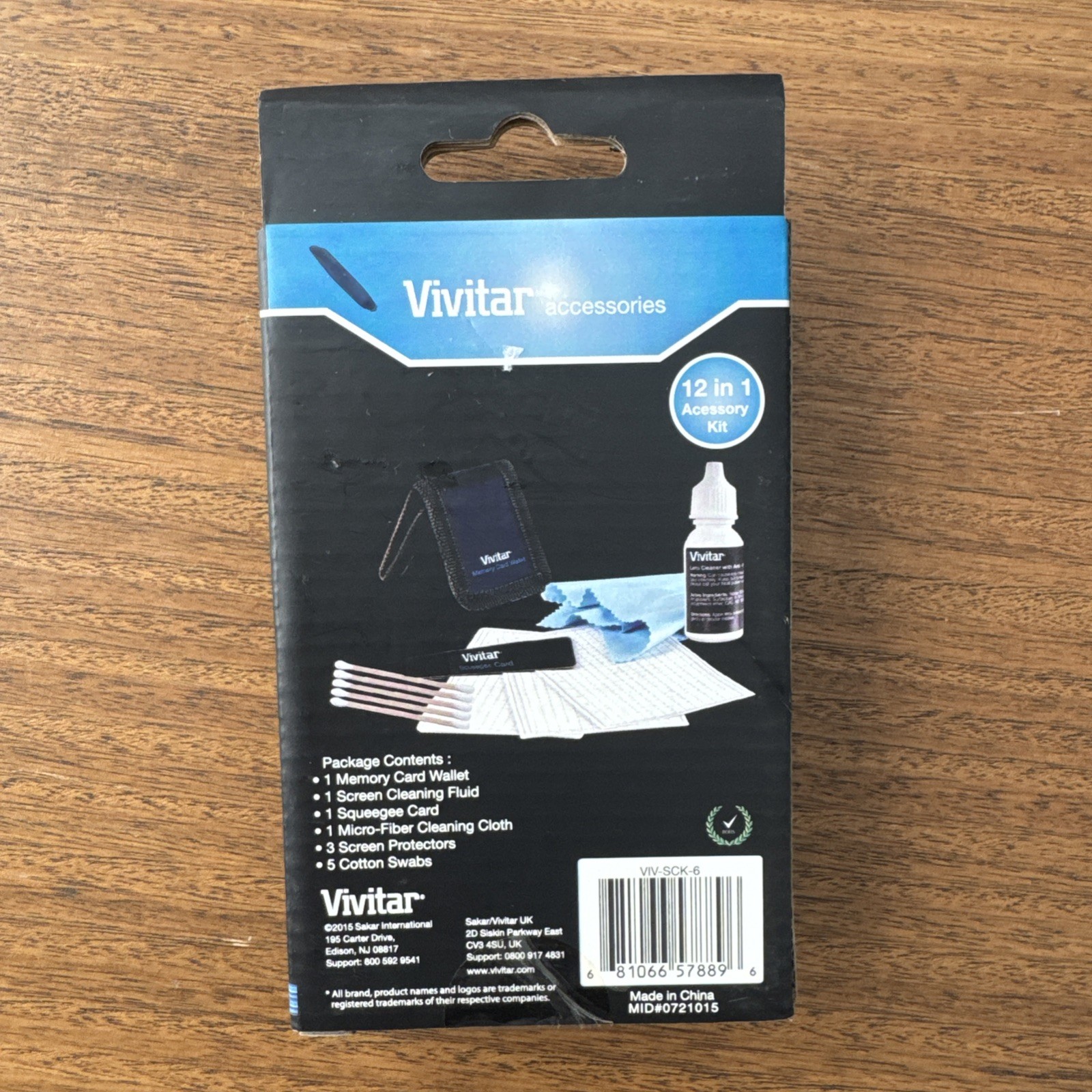 Vivitar 12 Piece Digital Camera & Camcorder Accessory Kit. Cleaning, storage