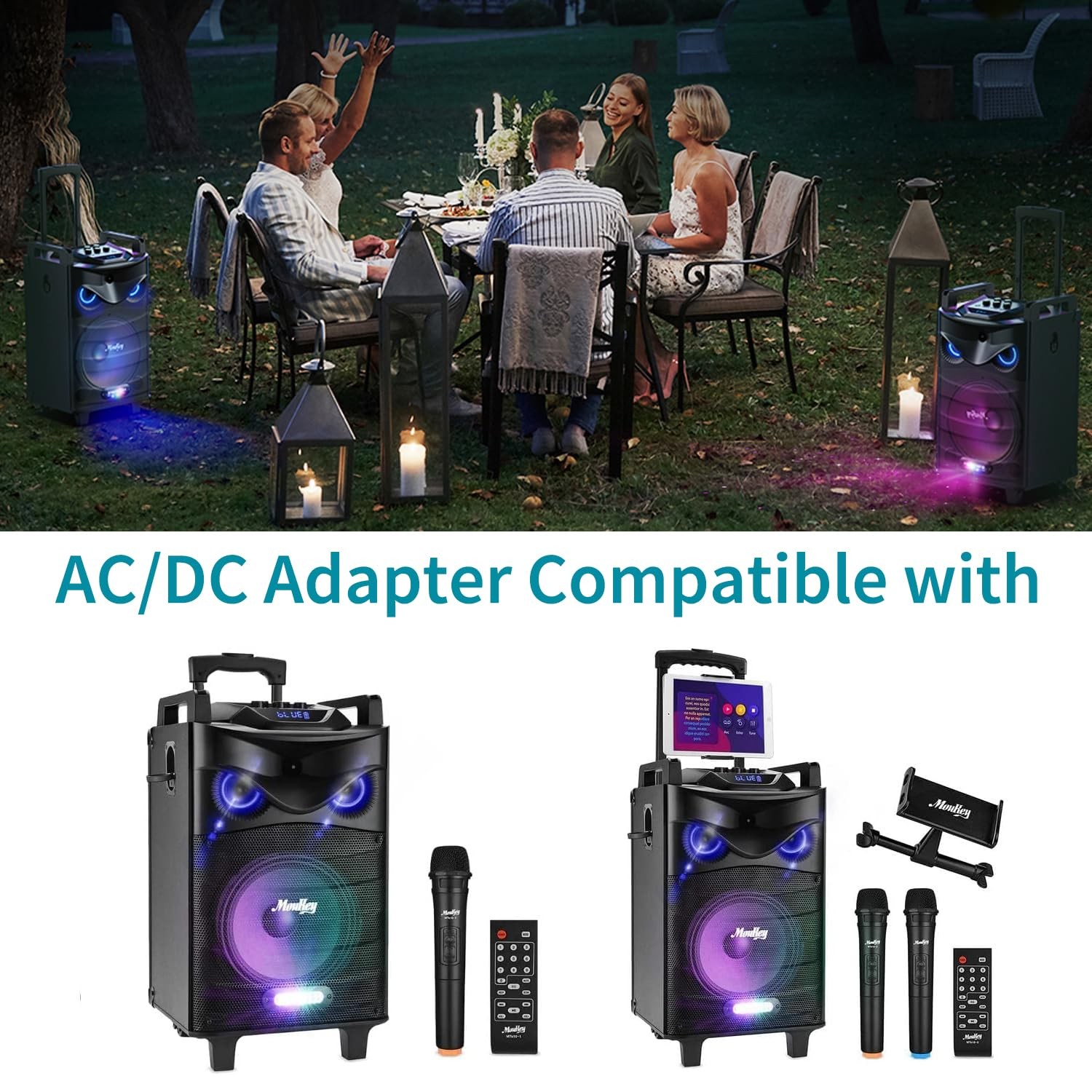 TAIFU 15V Charger for Karaoke Machine