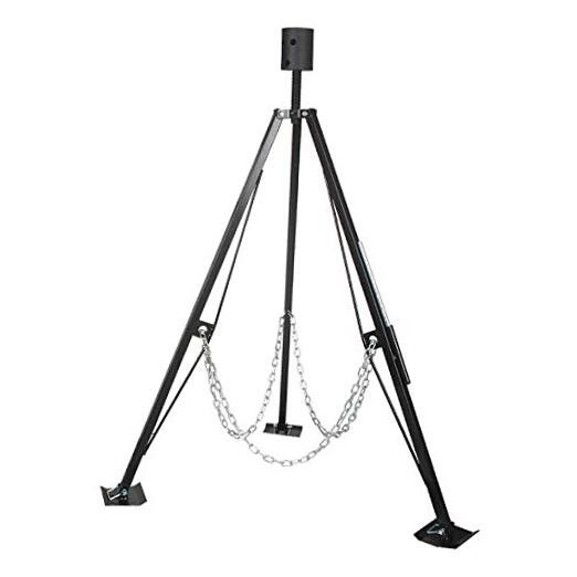 King Pin Adjustable Tripod 5th Wheel Stabilizer, Fifth Stabilizer Tripod Jack