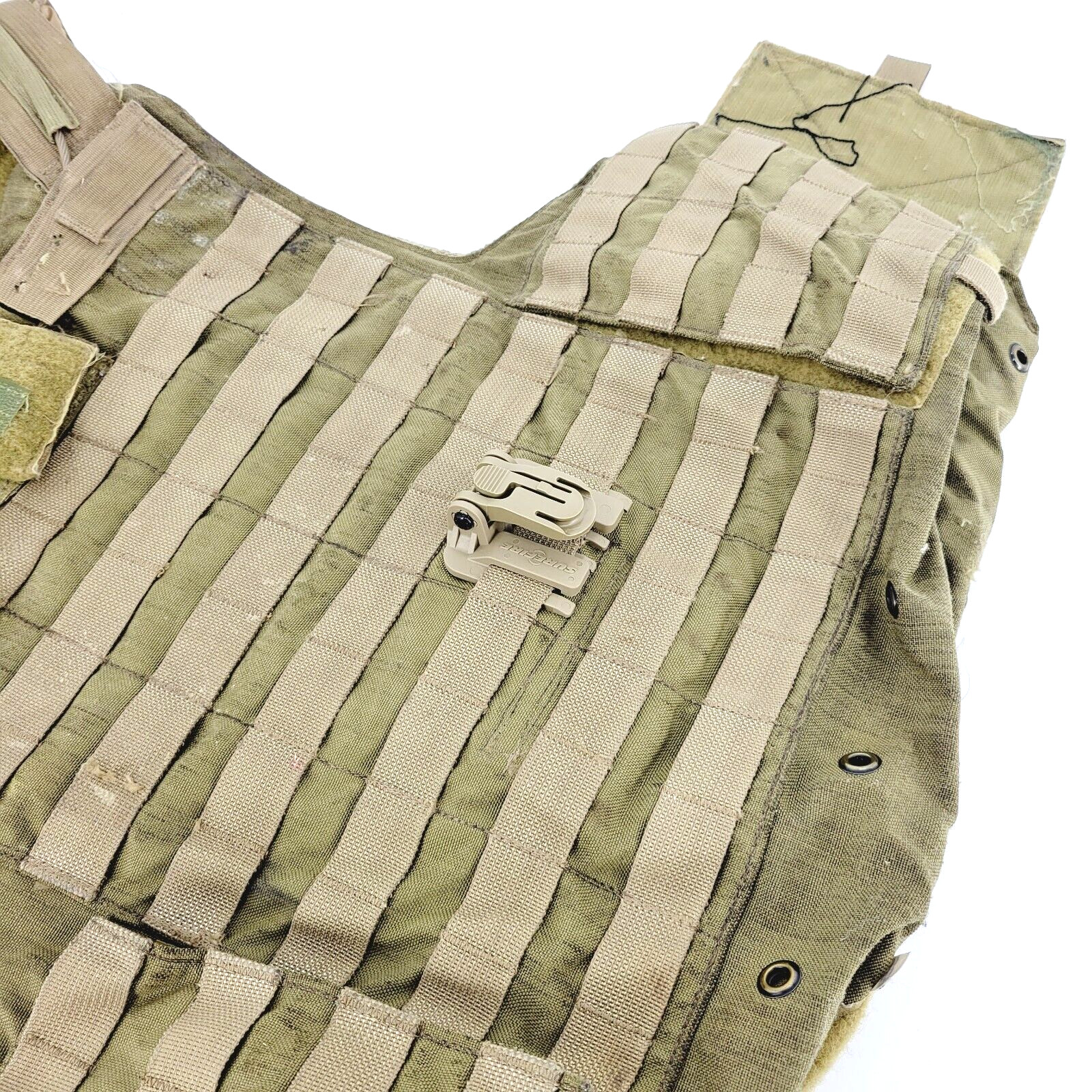 SureFire Z71 MOLLE Vest Clip for HL1 Helmet Light Tan