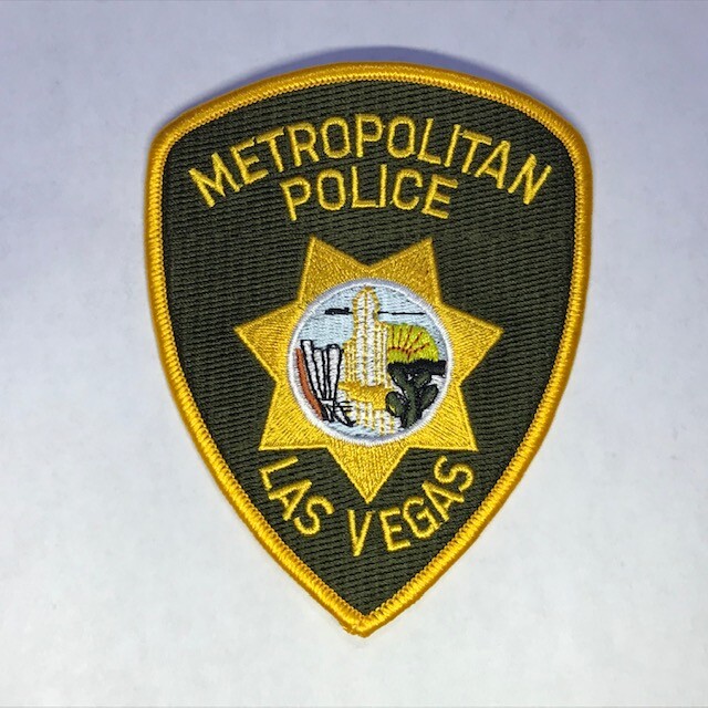 METROPOLITAN POLICE LAS VEGAS jacket Patch