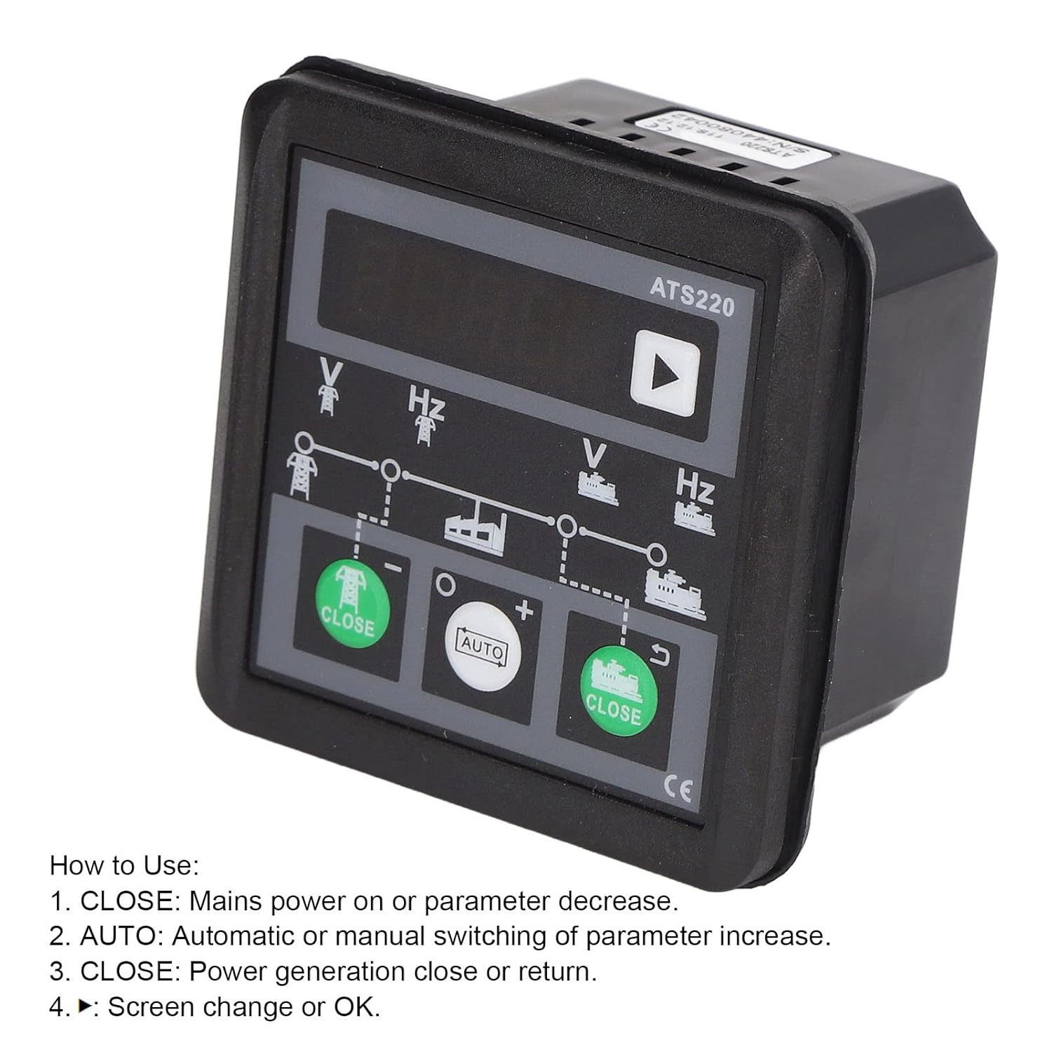 Automatic Transfer Switch Controller,Ats Automatic Transfer Switch Controller IP