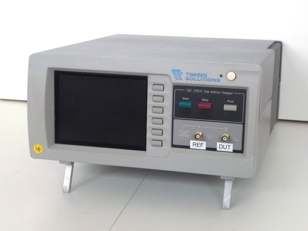 TSC 5110A Timing Solutions Allan Deviation Phase Noise Analyzer Symmetricom Test