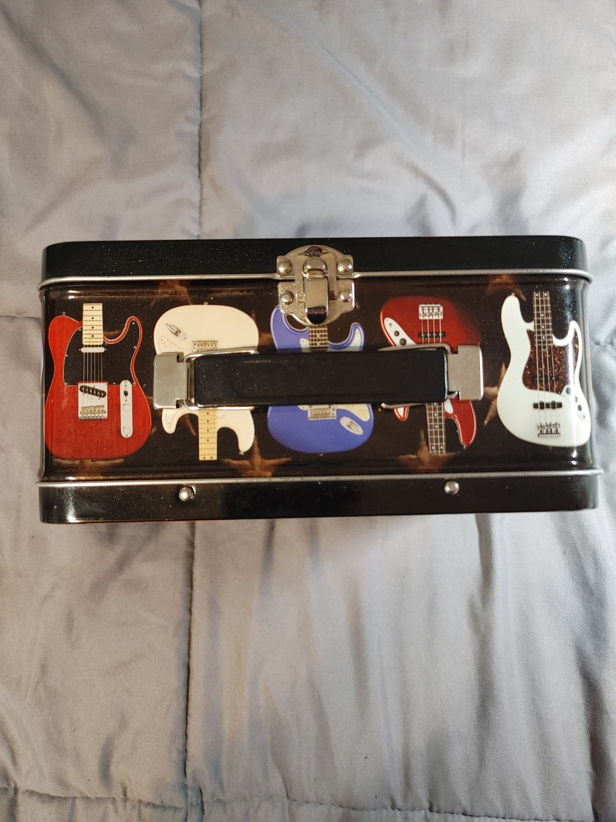 2016 Fender The American Standard Lunchbox Guitars With Ibanez Tuner And Picks