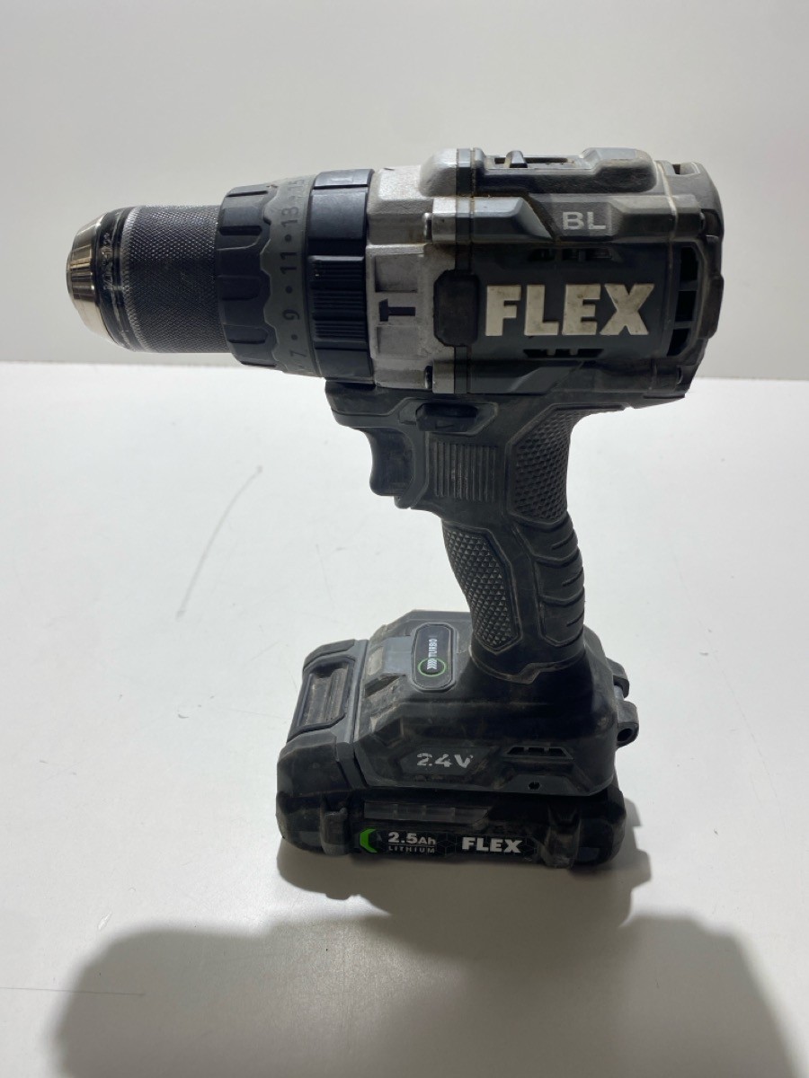 FLEX DRILL FX1271T W/ 2.5 AH BATTERY (P32004167)