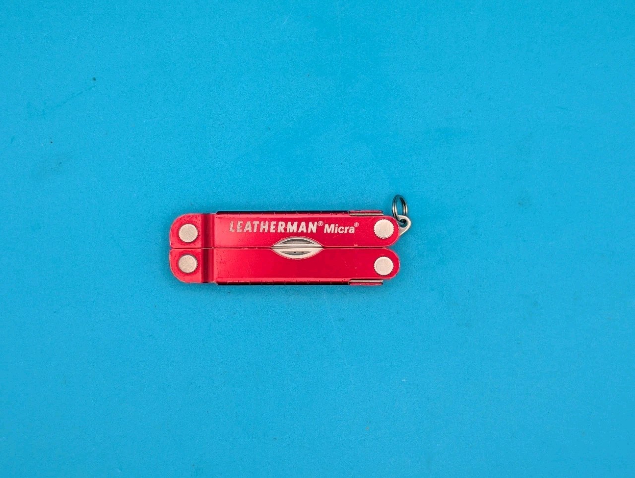 Leatherman Micra Multi-Tool, Knife, Scissors, Key Ring, Red! *MAXON MOTOR*