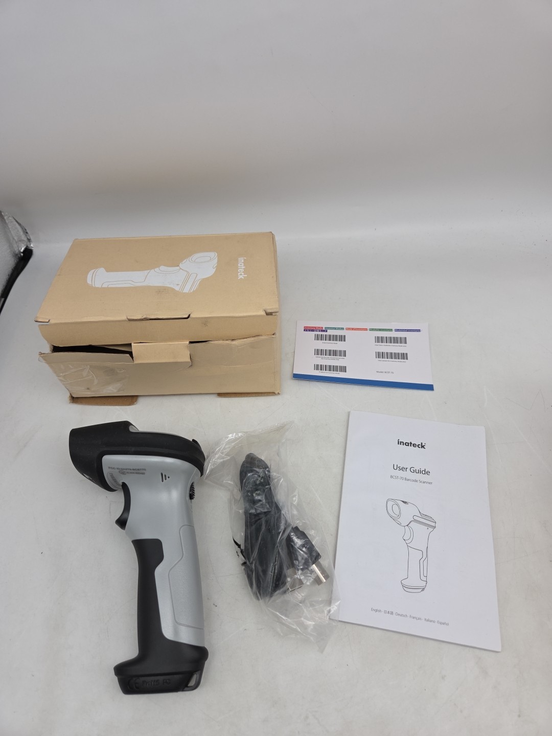 [OPEN BOX] Inateck BCST-70 35m Range Bluetooth 3.0 Barcode Scanner - FREE SHIP