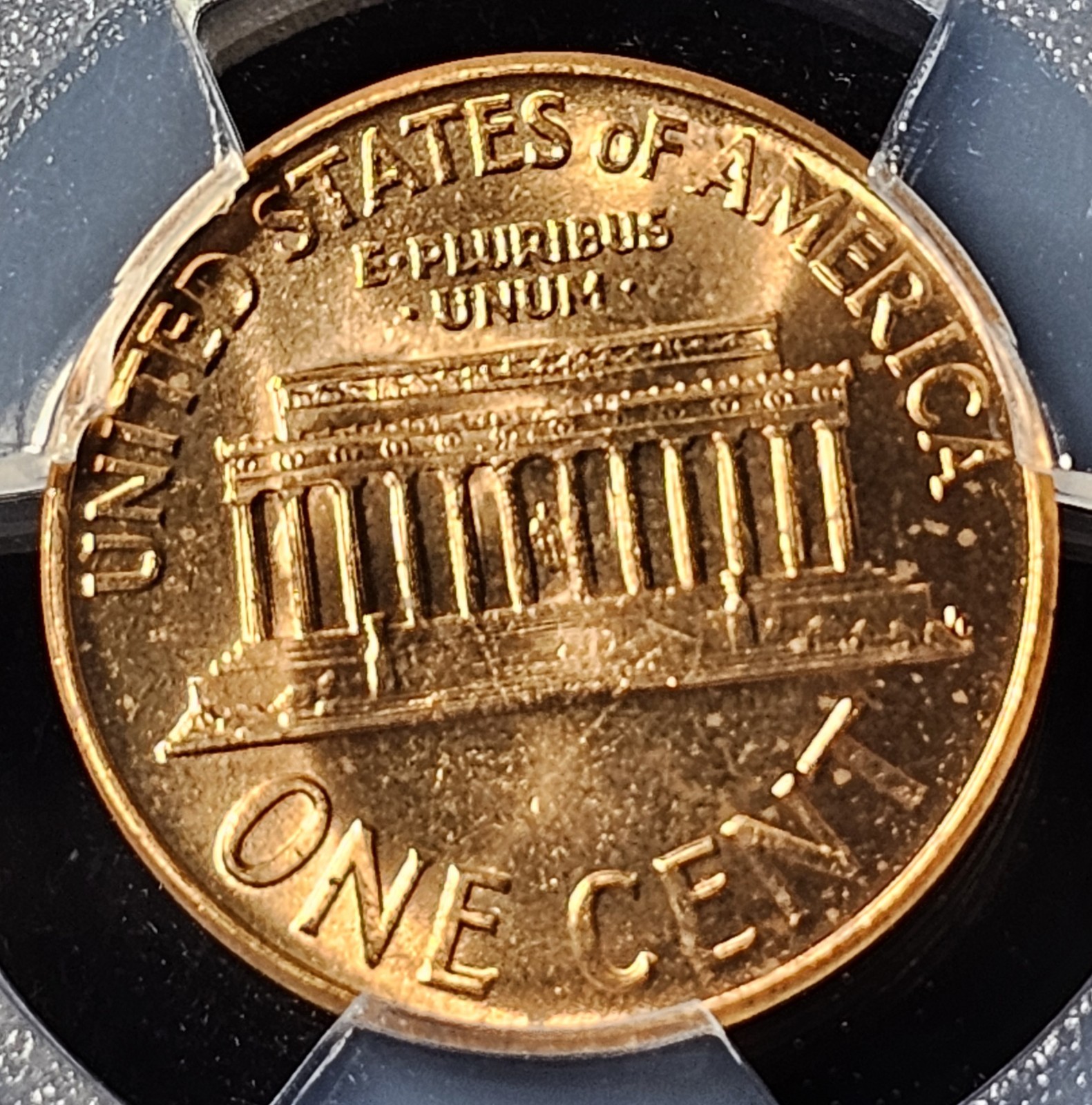 1960 LARGE DATE LINCOLN MEMORIAL CENT PCGS MS65RD