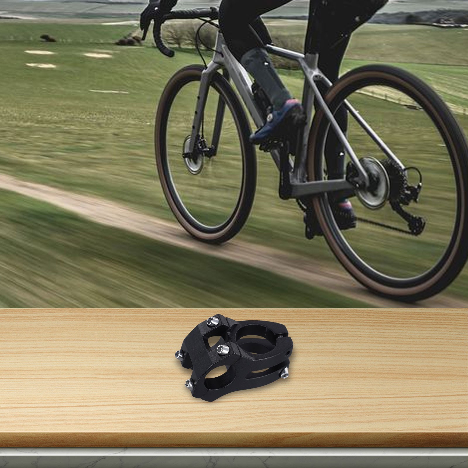 Handlebar Riser Enjoyable Stability Adjustable Angle For Road Vehicles