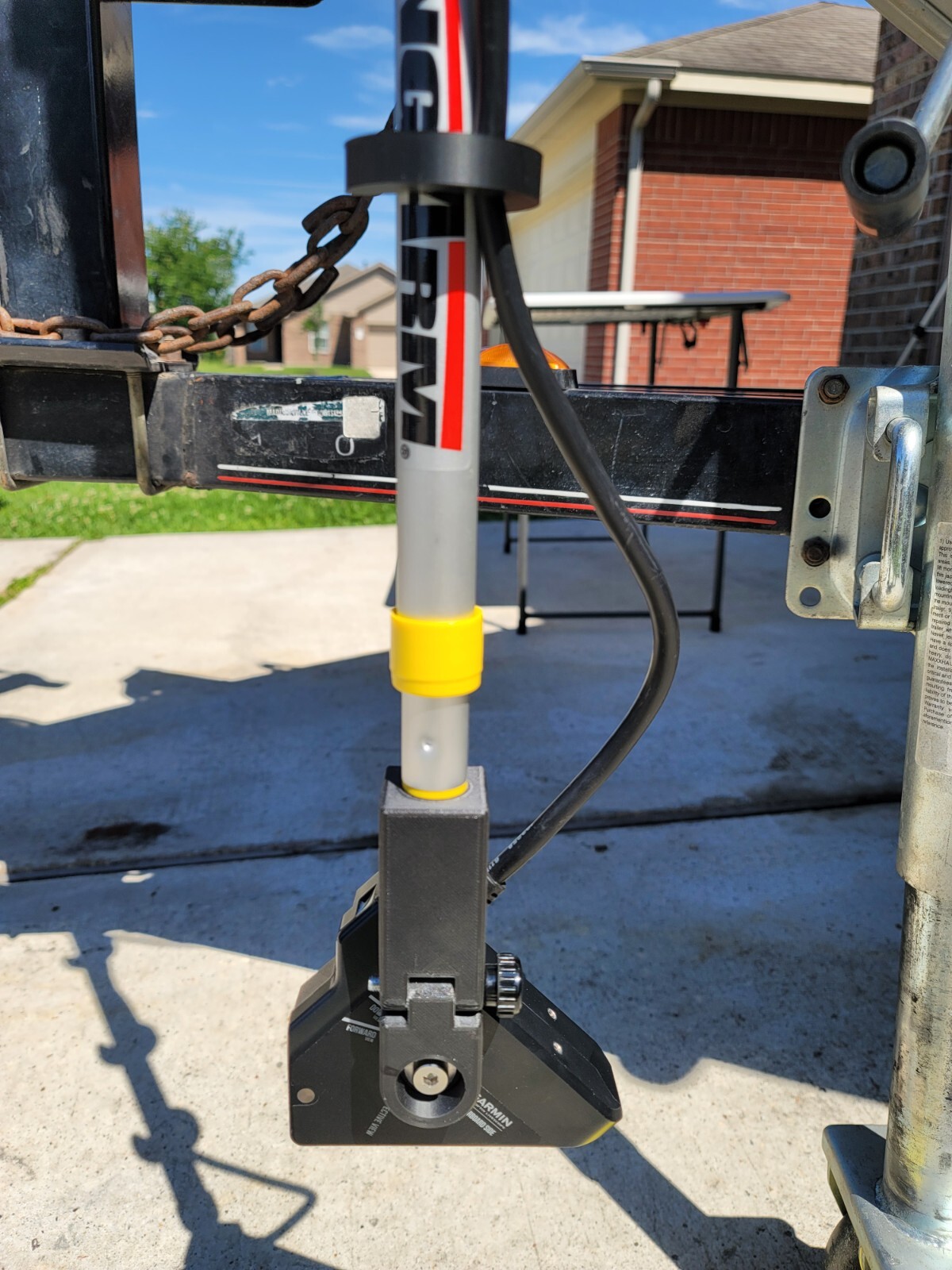 POLE HANDLE FOR TRANSDUCER MOUNT LIVE SCOPE POLE