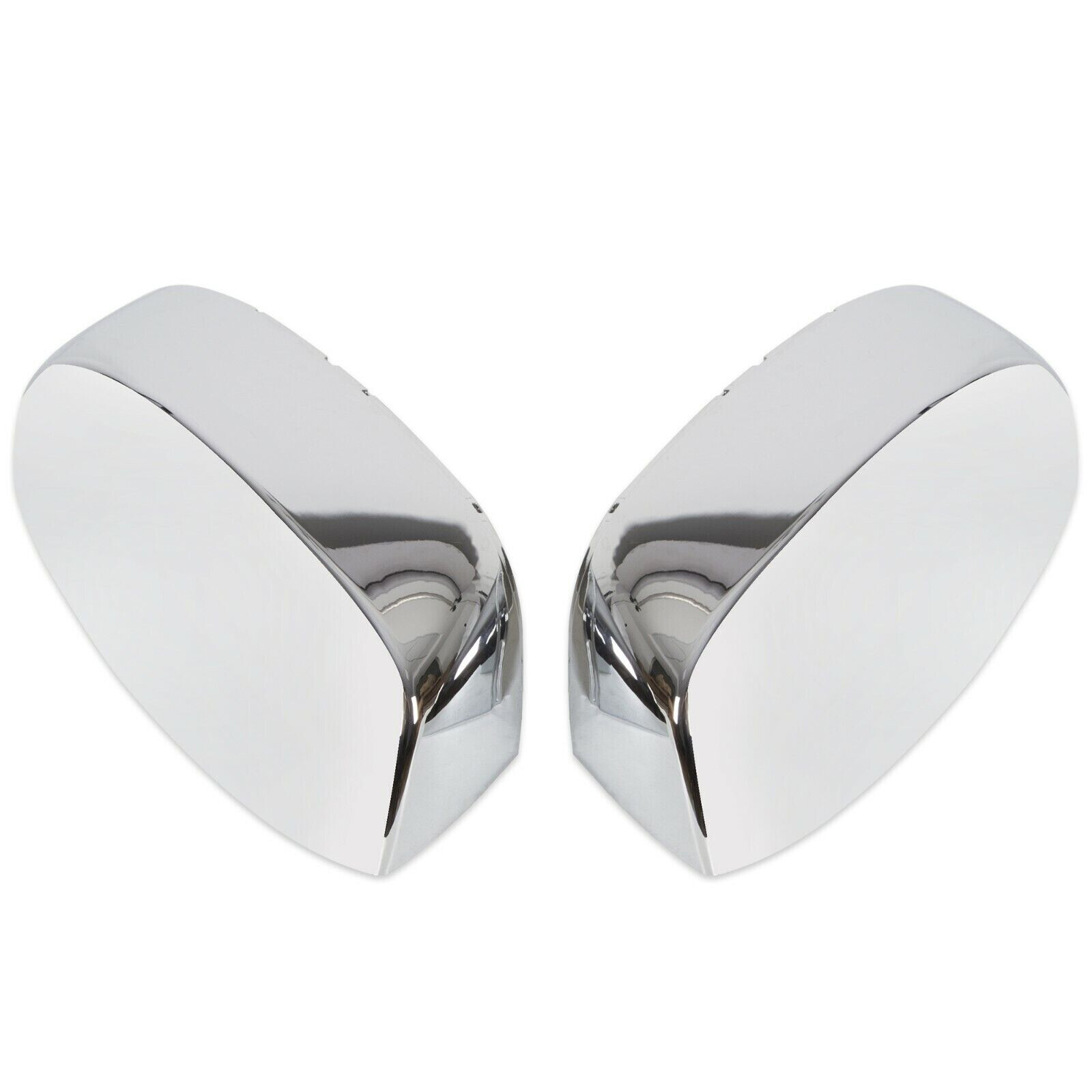 Fits 07-13 Chevy Silverado / GMC Sierra CHROME Mirror Covers Caps Replacement