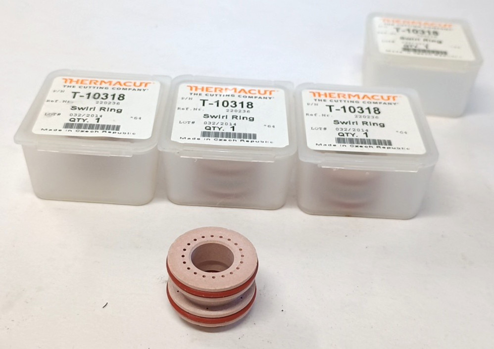 Thermacut T-10318 Swirl Ring 4 Pc Lot
