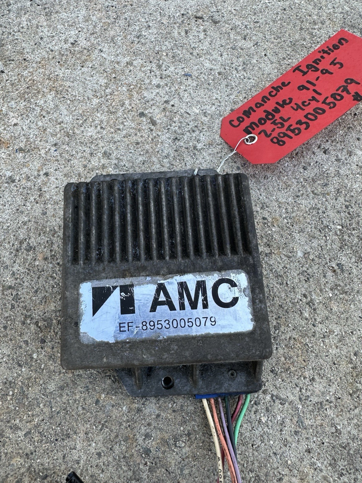91-95 Jeep Comanche 2.5L 4cyl Ignition Module 8953005079