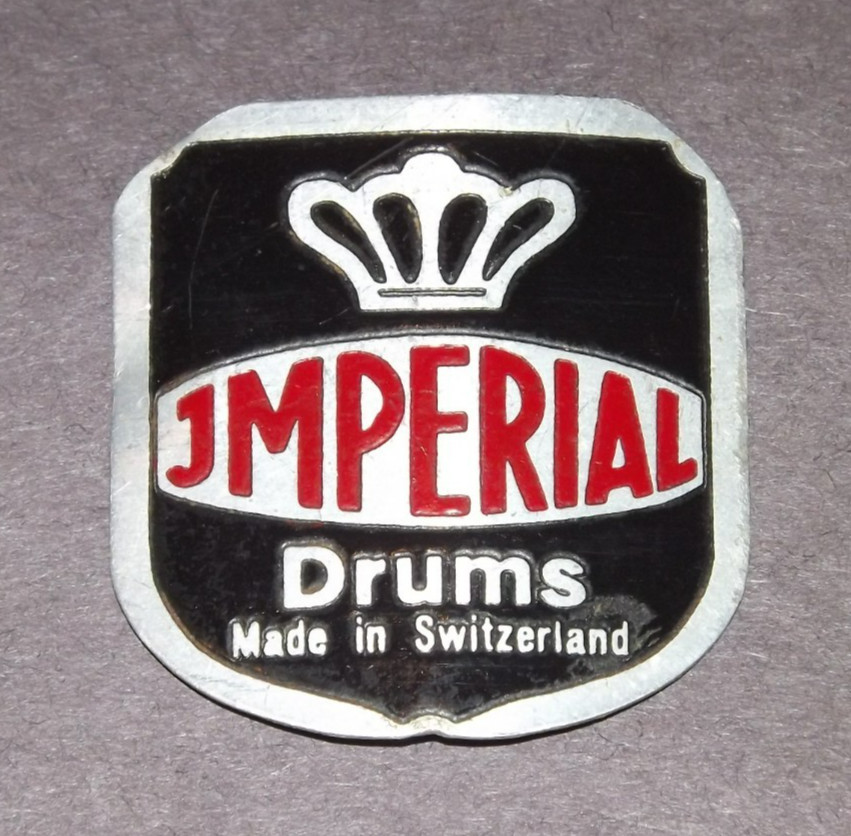 Vintage Imperial Drum Badge (334)