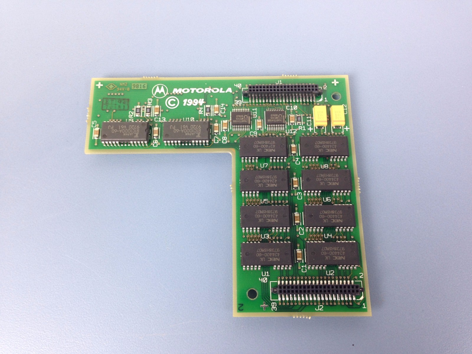 MOTOROLA MODEL 84-W8973B01A FAB REV B MEMORY BOARD