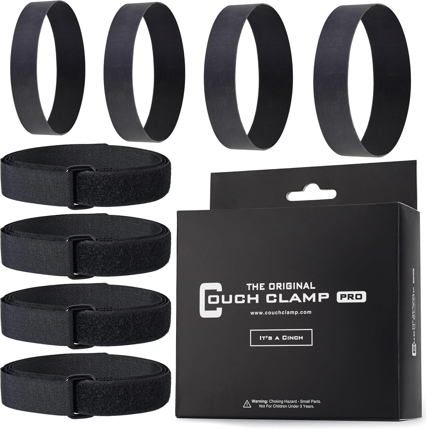 Sectional Connectors 4 Pack – Keep Cushions from Sliding Easy Install Straps