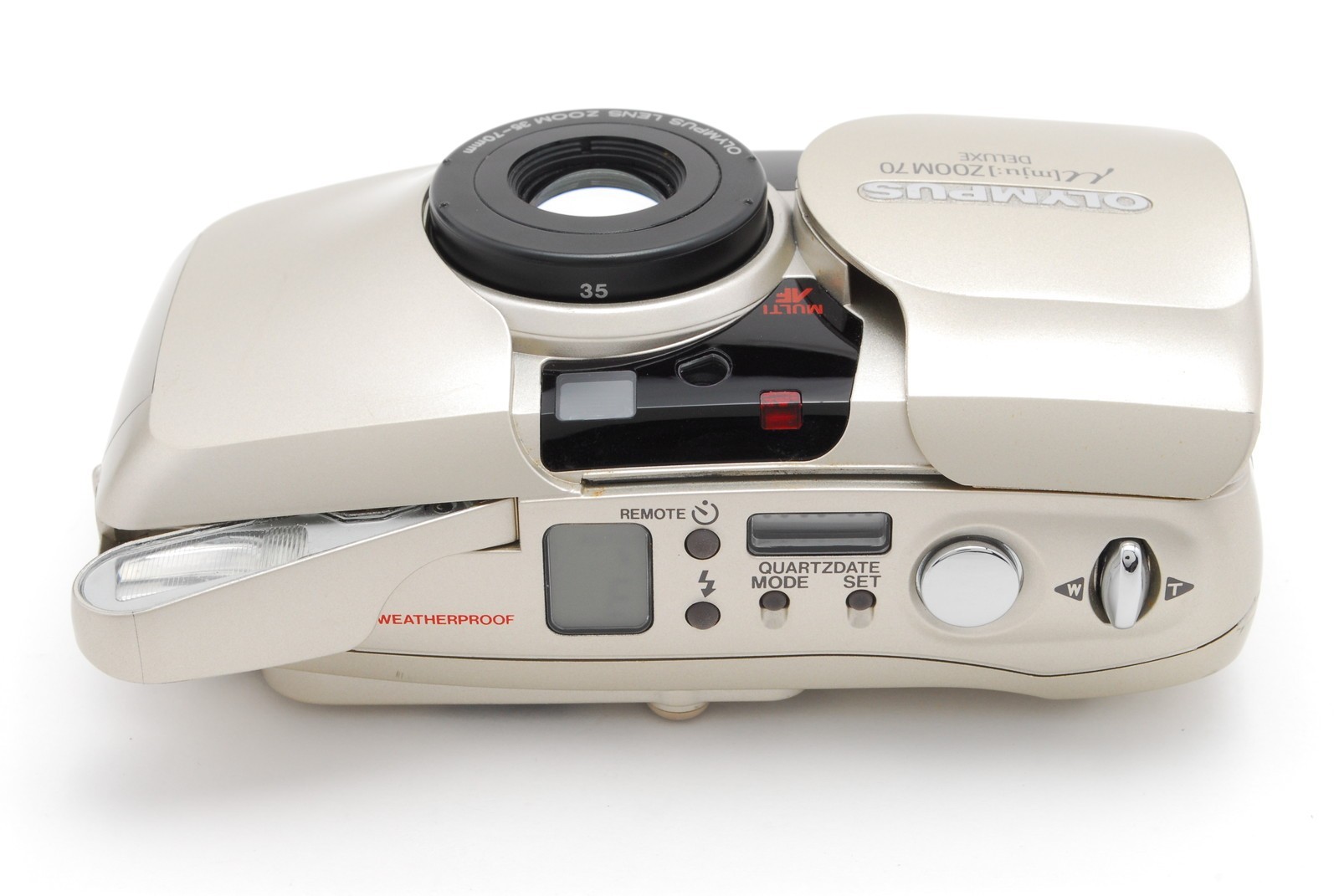 [NEAR MINT] Olympus μ mju Zoom 70 Deluxe Point & Shoot Film Camera From JAPAN