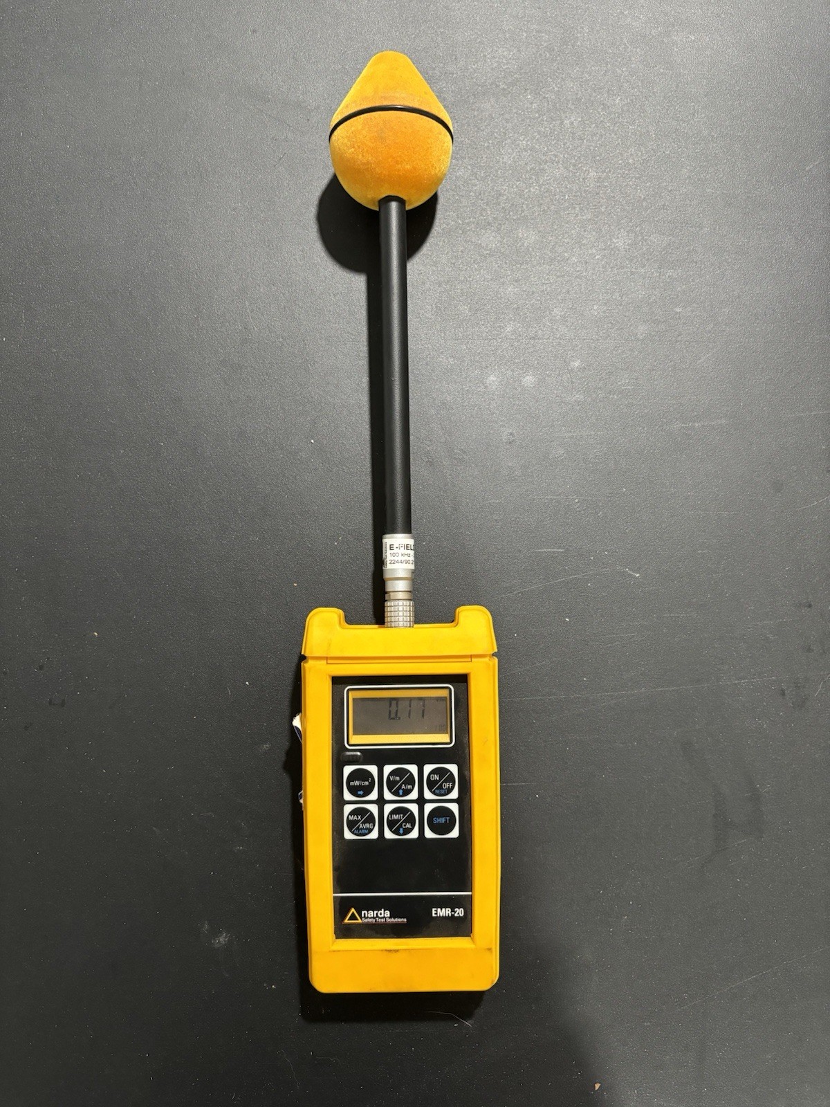 Narda emr-20 100khz-3gzh EMR-20C E-Field Probe Electric Field Isotropic
