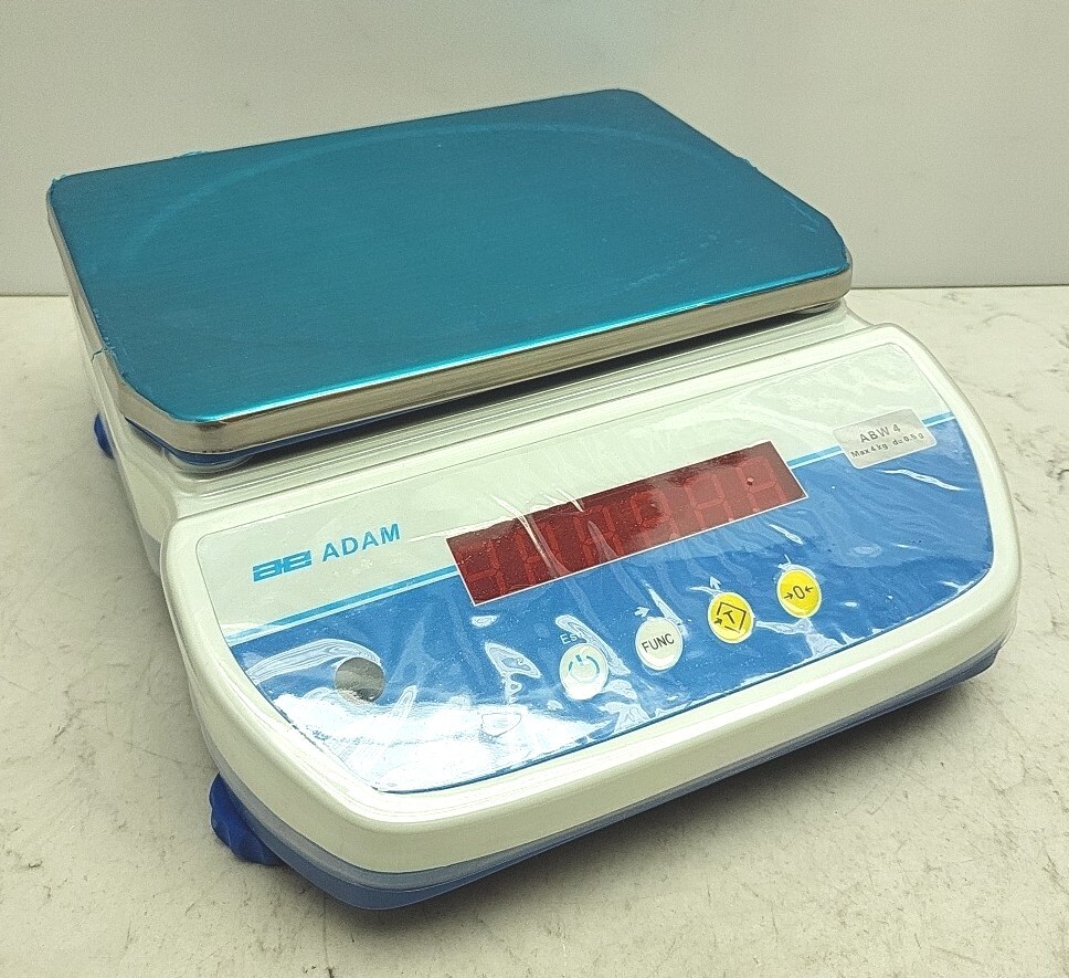 Adam ABW4 Compact Bench Scale *NEW With Some Handling Damage Works Shows Error 4