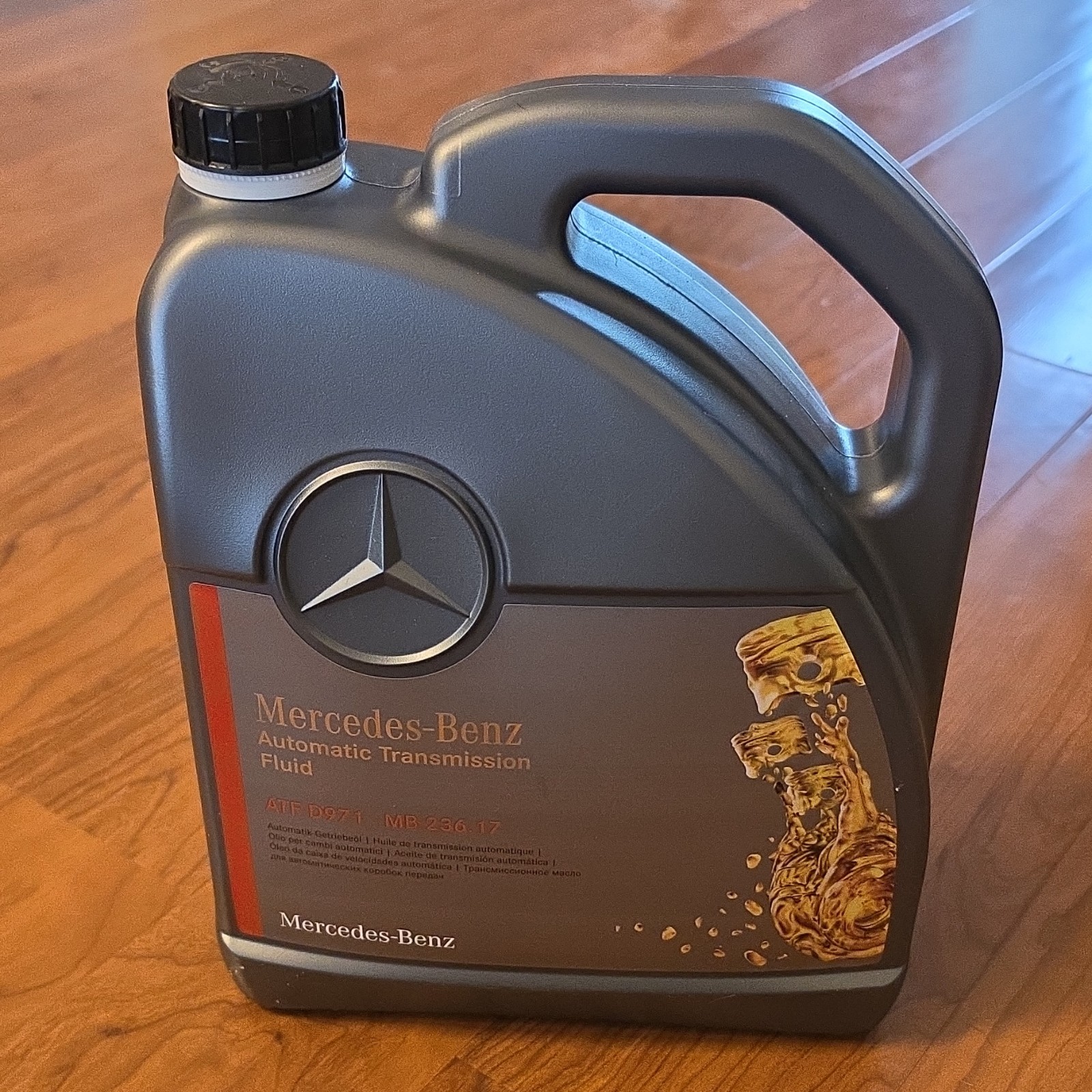 1 5l Mercedes Benz 9 Speed Automatic Transmission Fluid ATF