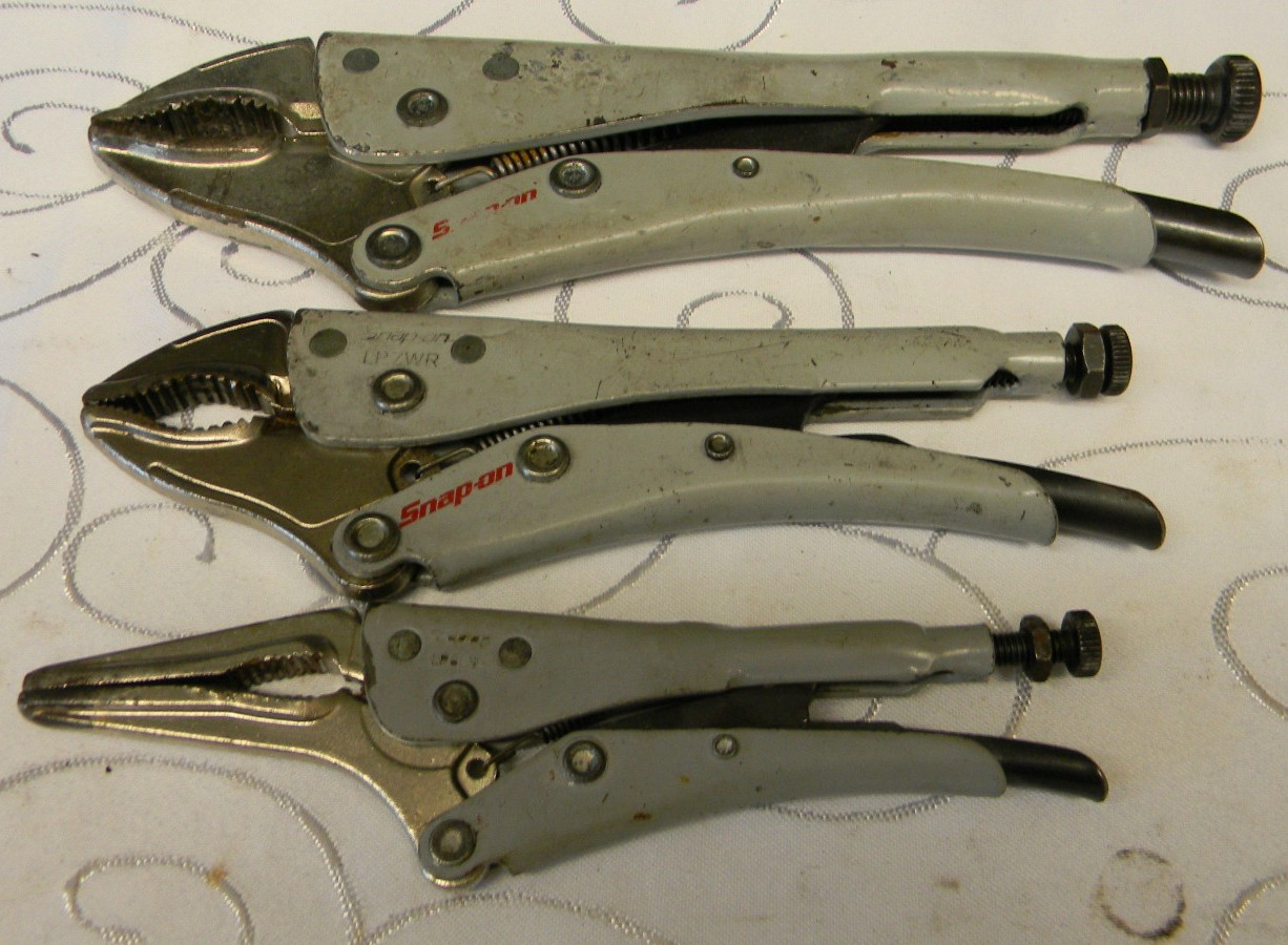 SNAP-ON 3PC LOCKING PLIER COMBINATION SET #LP404