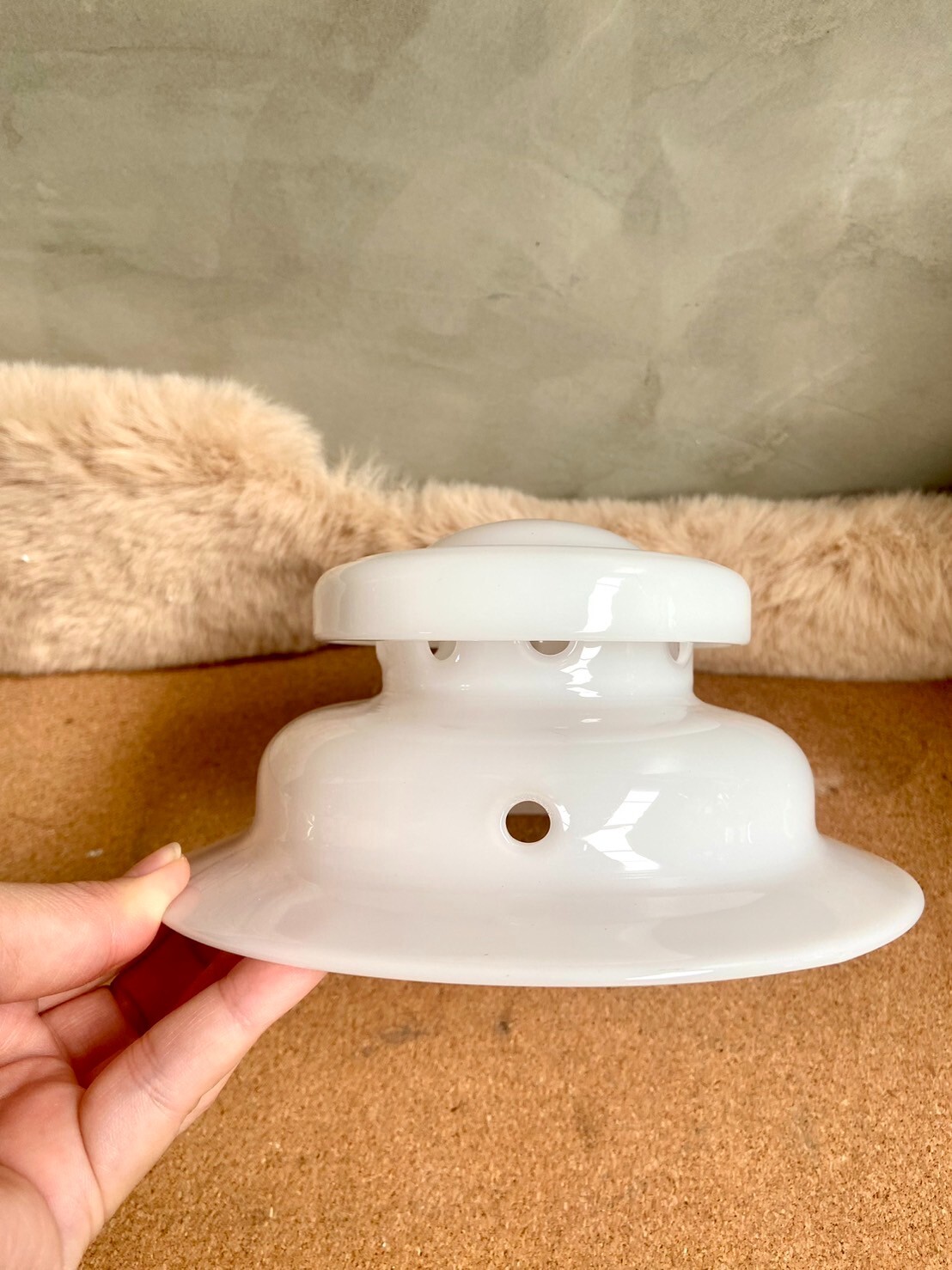 Ventilator for Coleman #237 heat resistant borosilicate glass