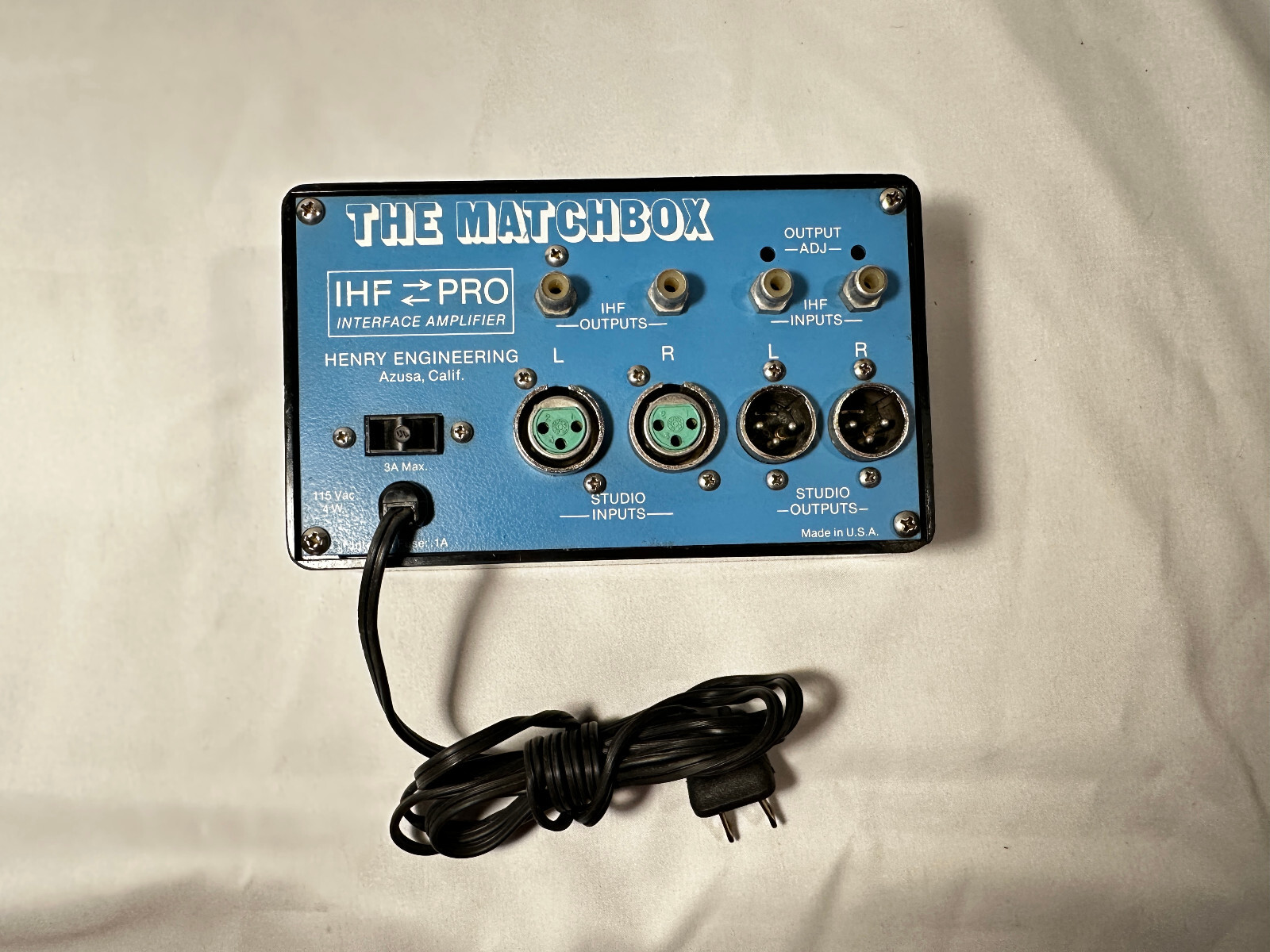 Henry Engineering The Matchbox Direct Coupled IHF-Pro Interface Amplifier