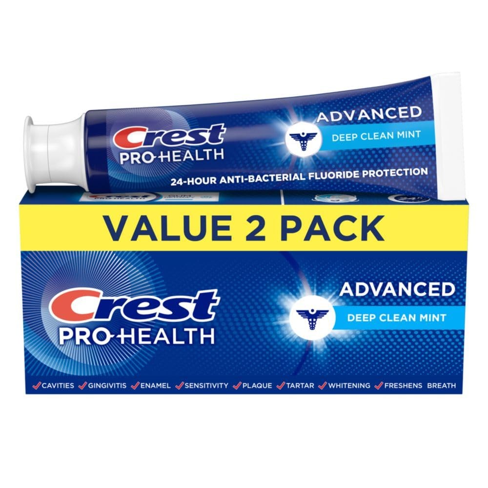 Toothpaste Crest Pro Health Advanced Deep Clean Mint 5.12oz Pack