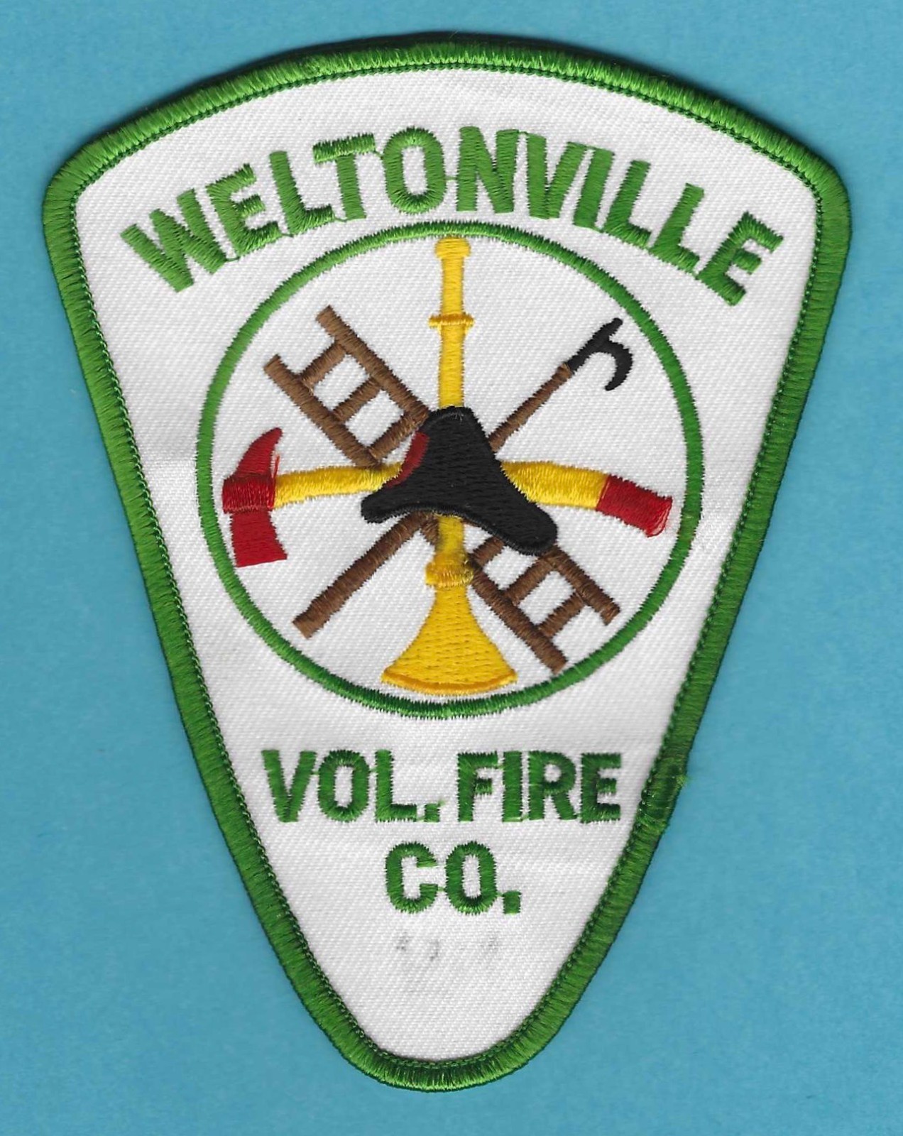 WELTONVILLE NEW YORK VOLUNTEER FIRE COMPANY PATCH