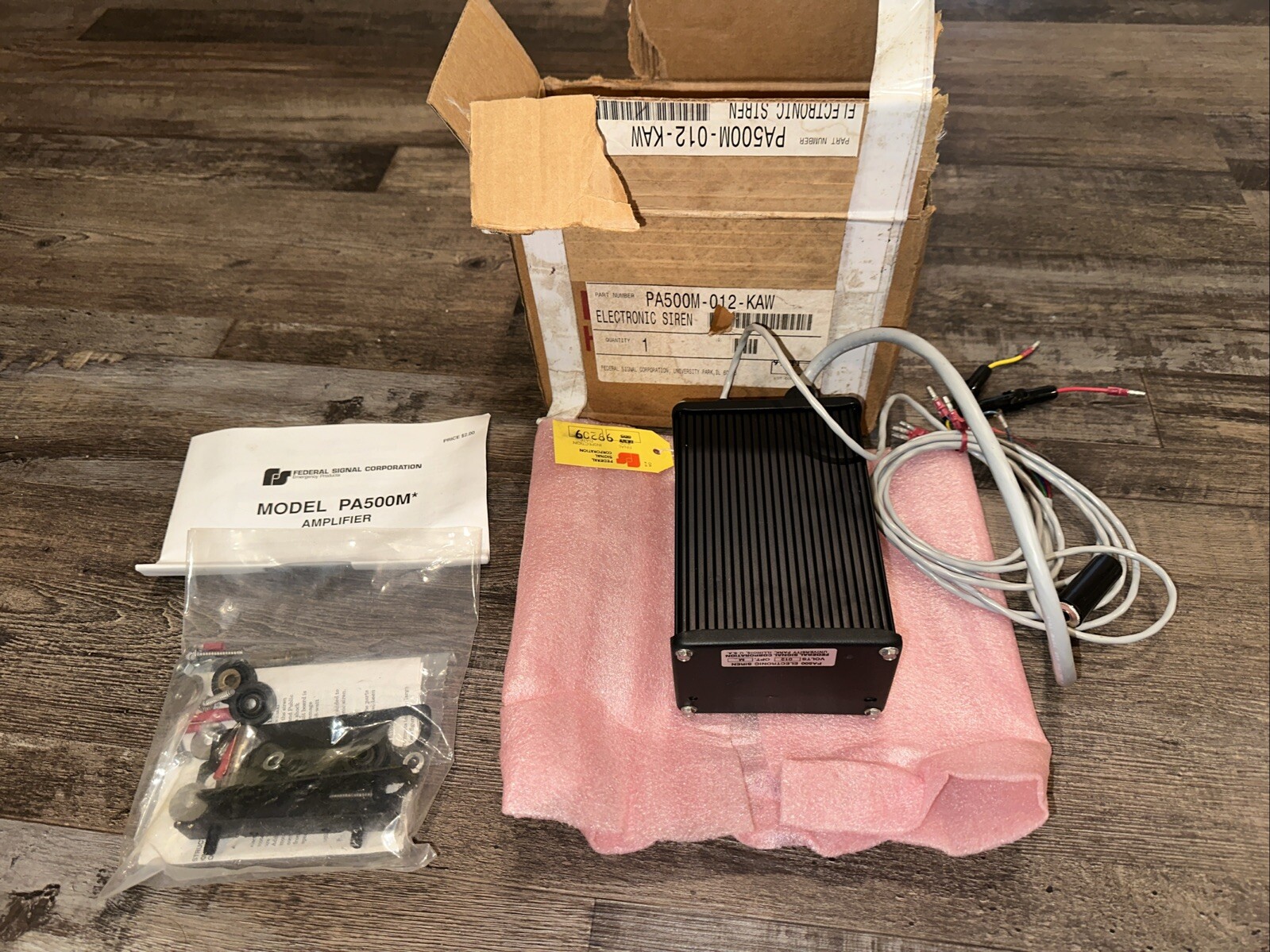 Federal Signal Electronic Model PM500M* Amplifier