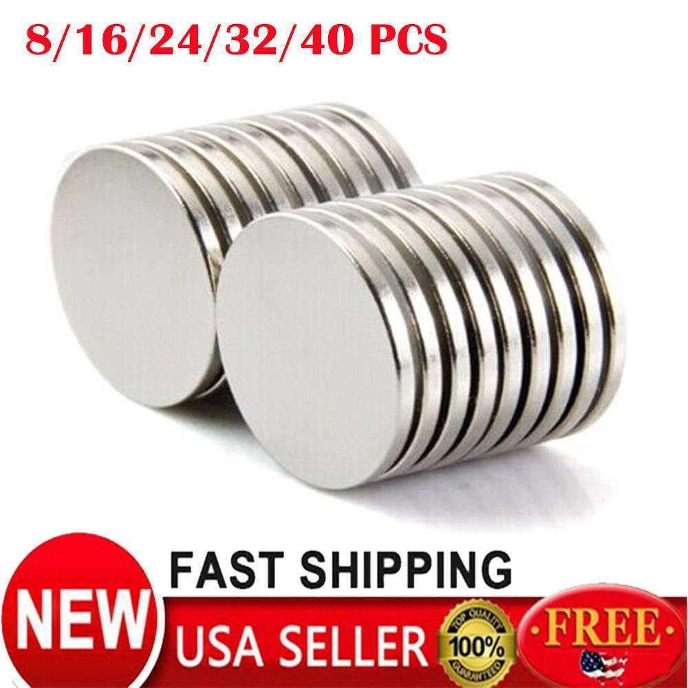 N52 30 x 2mm Super Strong Round Cylinder Disc Rare Earth Neodymium magnet Lot