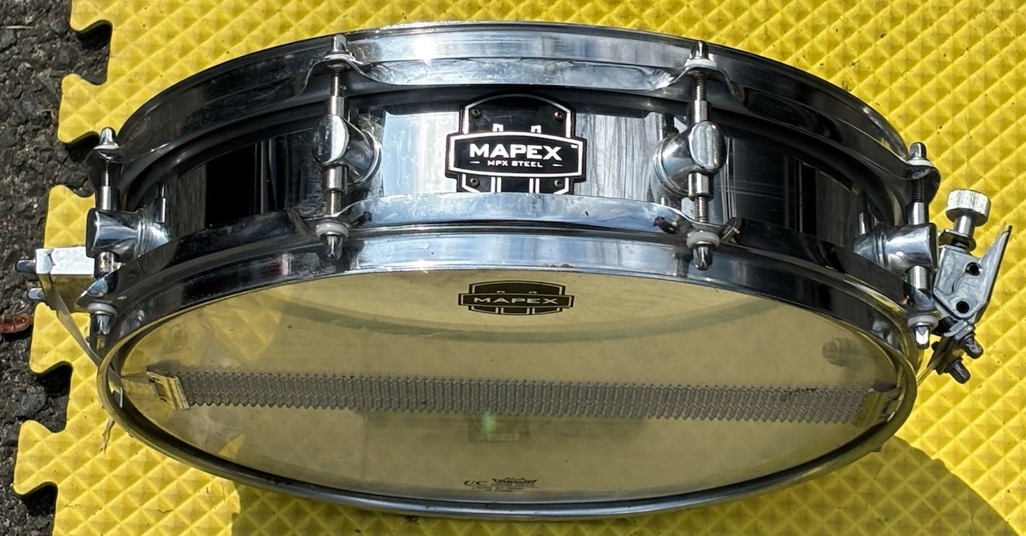 Mapex MPX Steel Shell Piccolo Snare Drum 14 x 3.5 in. Steel