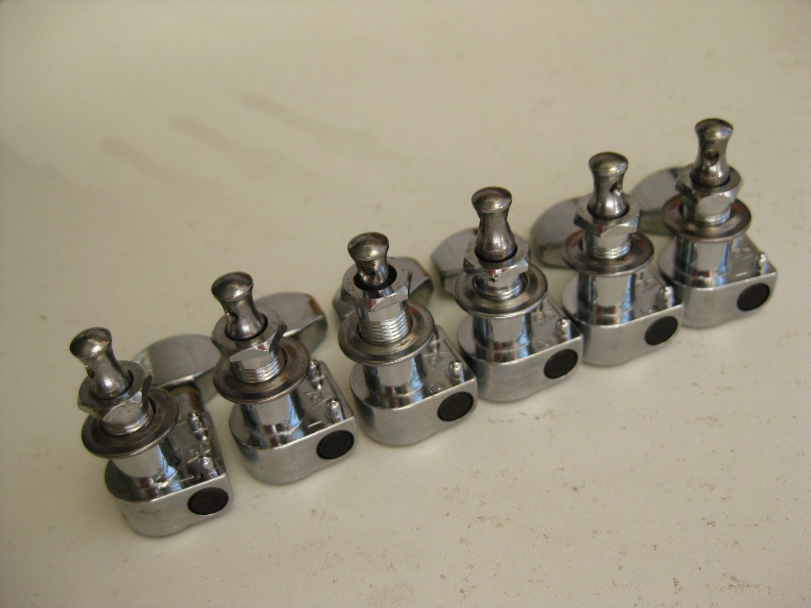 Vintage 90's Kramer Jackson Guitar Inline Tuners Set for Project