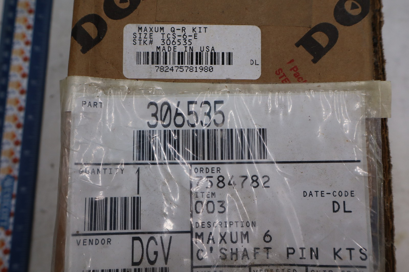 dodge industrial maxum q-r kit ICS-6-E 306535