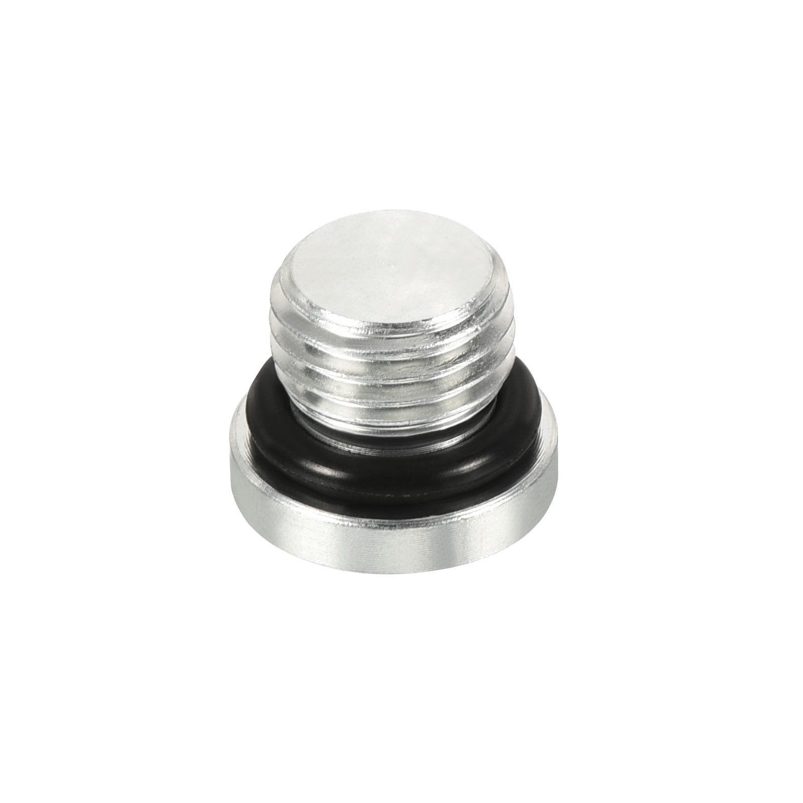 3/8-24UNF Hex Head Pipe Fitting Plug, 3 Pack Male Thread 45# Steel Plug