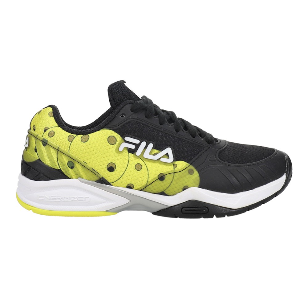 Fila Volley Zone Pickleball  Mens Black Sneakers Athletic Shoes 1PM00596-016