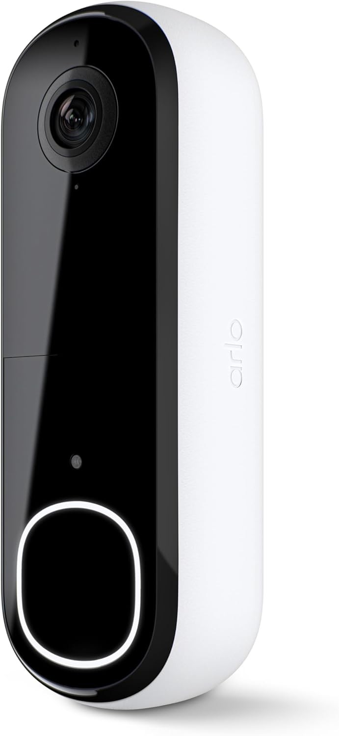 Arlo Essential Wireless 2nd Gen 2K Video Doorbell - White (Used)
