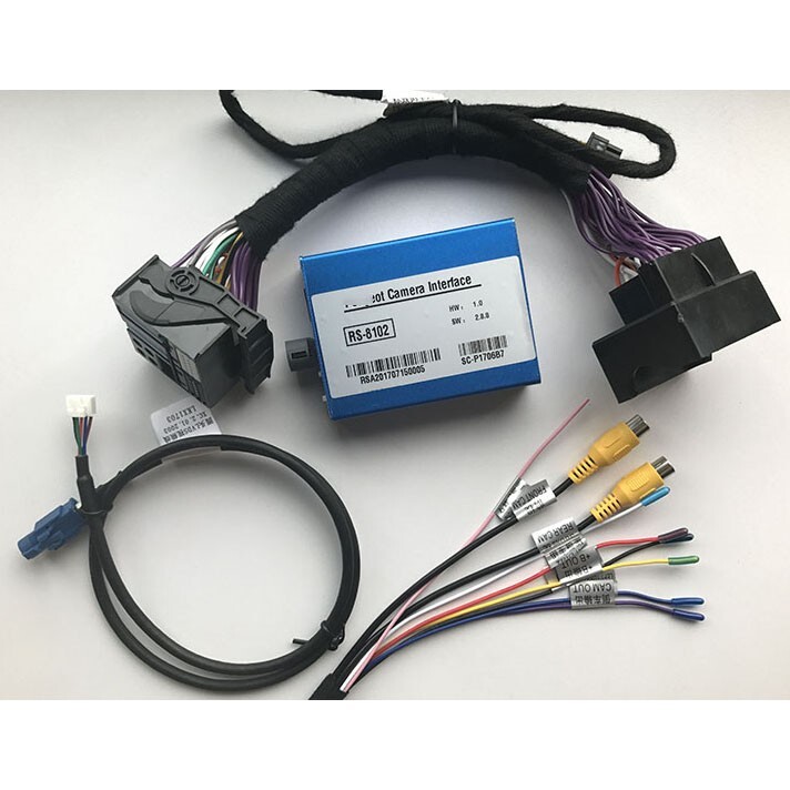 For Peugeot 308 2016 Smeg System Reverse Rear View Camera Interface Kit Improved