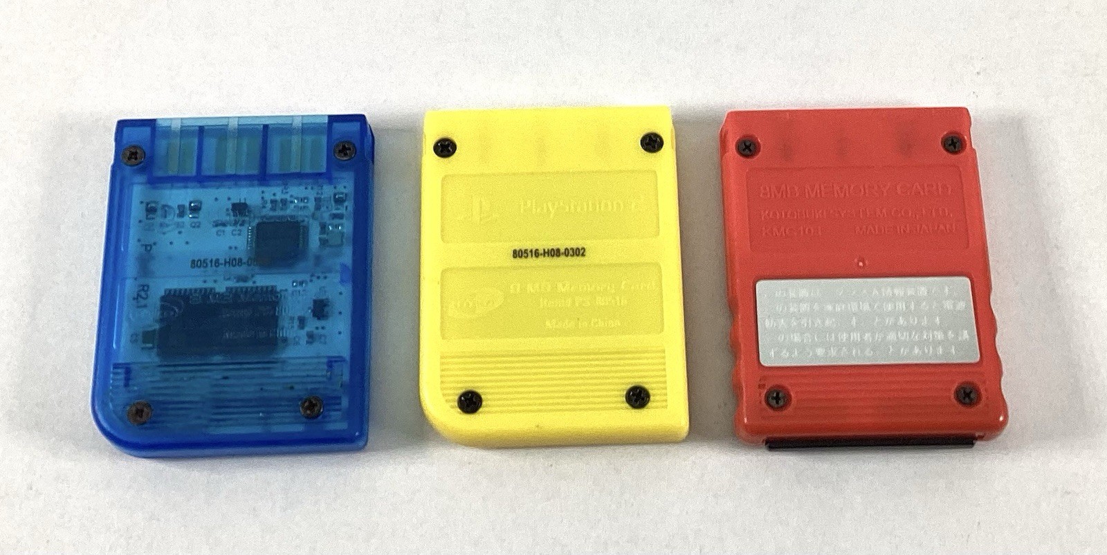 3 Magic Gate Playstation 2 PS2 Memory Cards 8MB