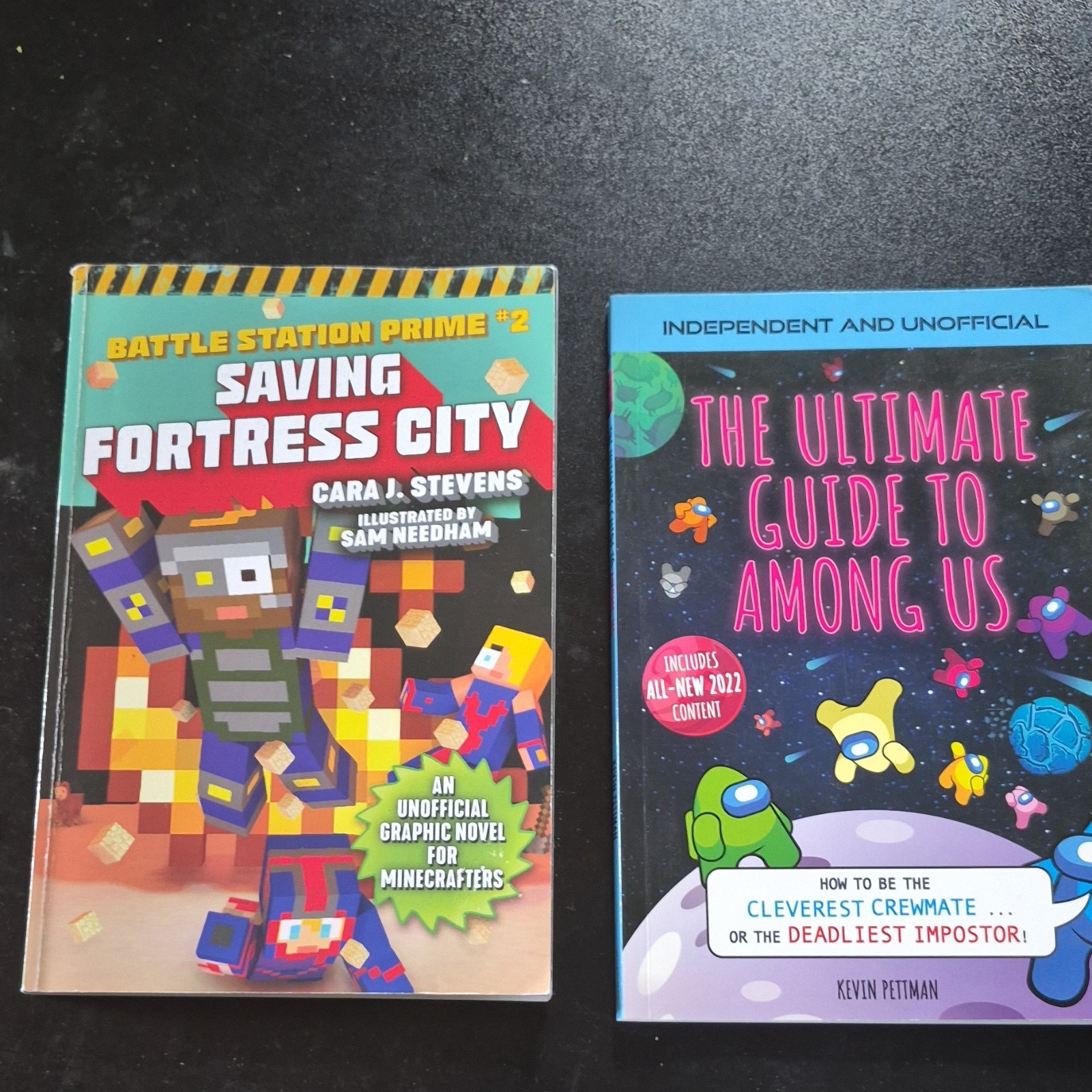 Scholastic Welbeck Strategy Guide Graphic Novel Among Us Crewmate Minecraft