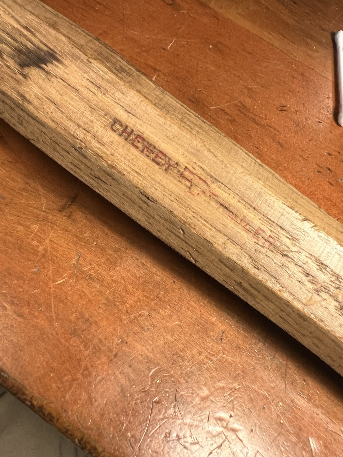 VINTAGE 20oz HENRY CHENEY  CLAW HAMMER OCTAGONAL HANDLE MARKED "CHENEY NAILER"