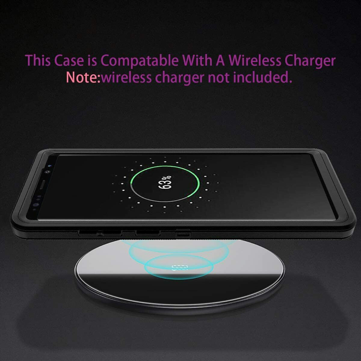 Rugged Defender Case for Galaxy Note 10+Plus (ONLY) With Belt Clip