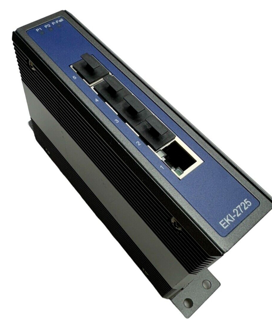 Advantech EKI-2725 Industrial Unmanaged Gigabit Ethernet Switch 5-Port