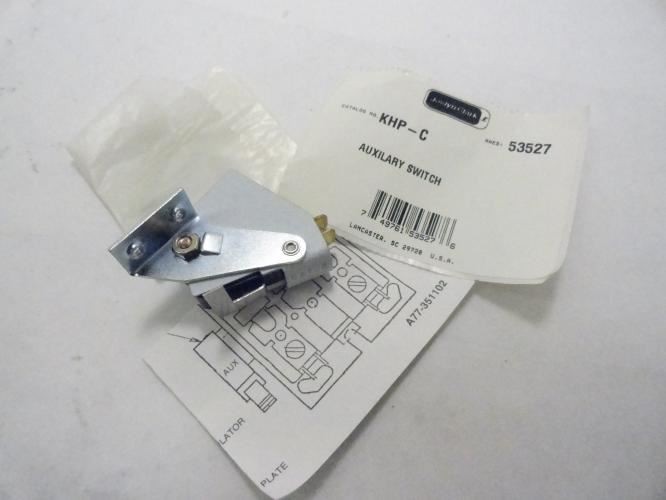 199459 New-No Box; Joslyn Clark KHP-C Auxiliary Switch